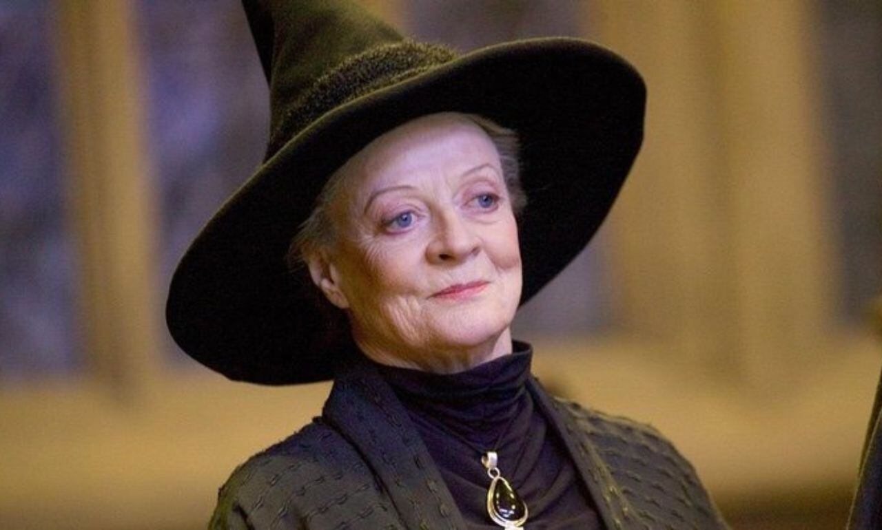 Maggie Smith en la saga de 'Harry Potter'