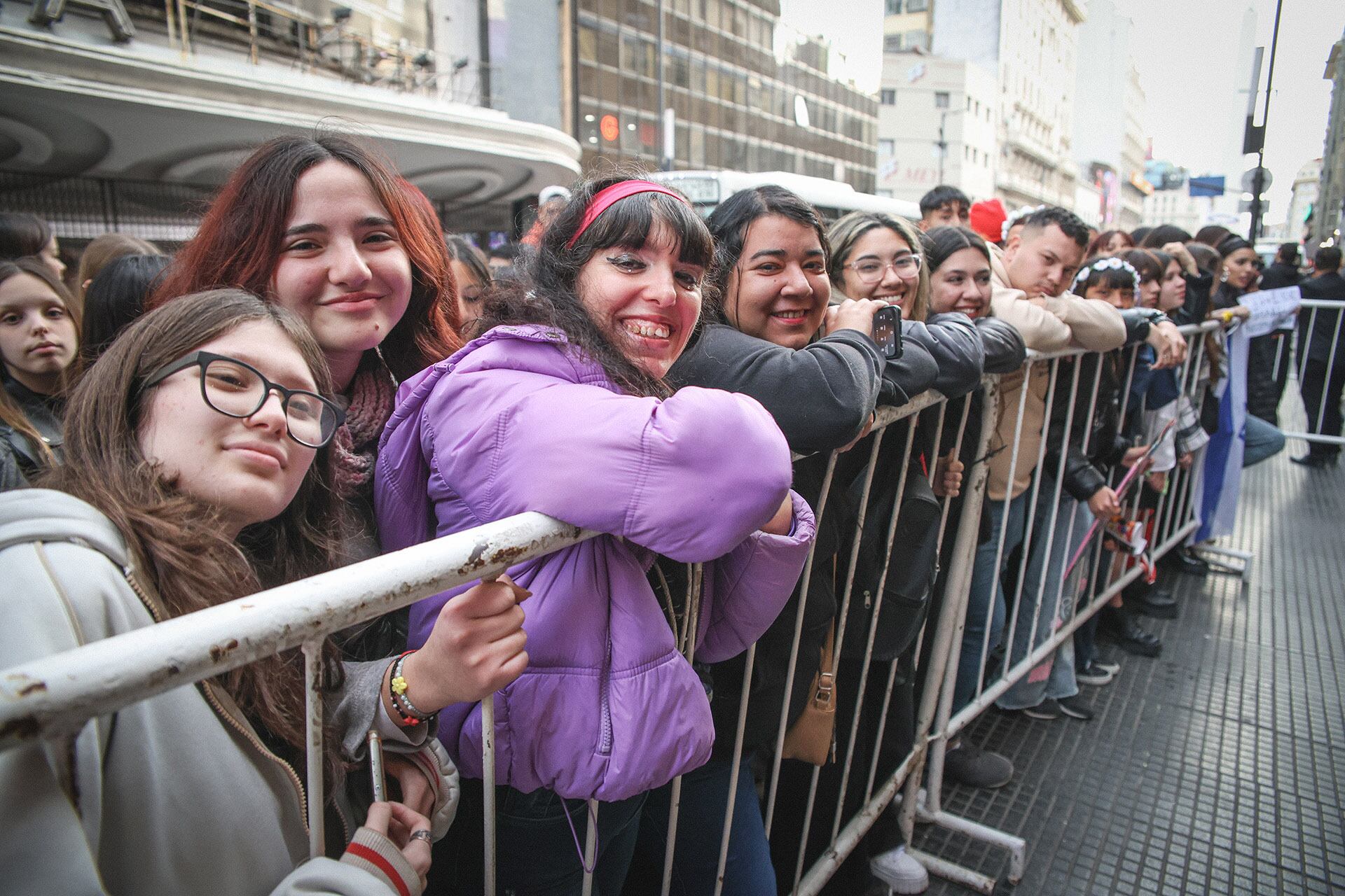 El público palpitó el inicio del Cris Morena Day en el Gran Rex