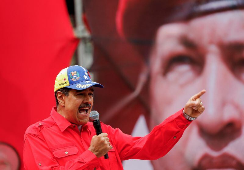 El dictador Maduro evita la presencia de veedores internacionales que no son afines al régimen chavista (REUTERS/Leonardo Fernández Viloria)