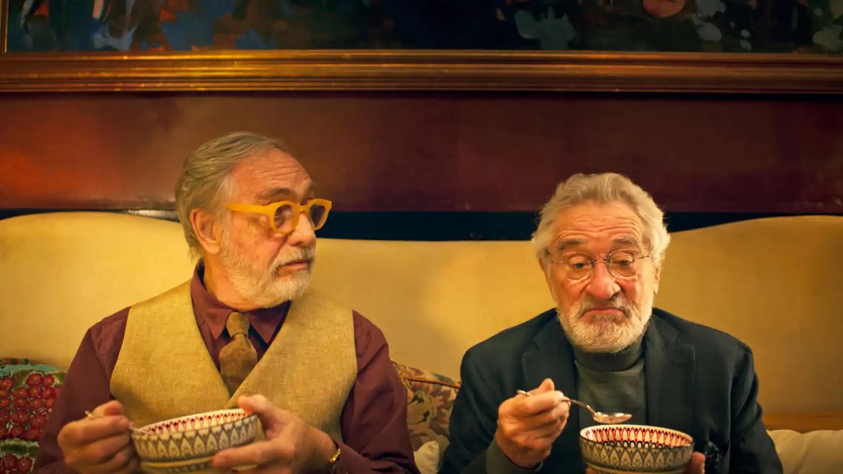 Luis Brandoni y Robert de Niro en 'Nada', de Mariano Cohn y Gastón Duprat, un original de Disney Plus