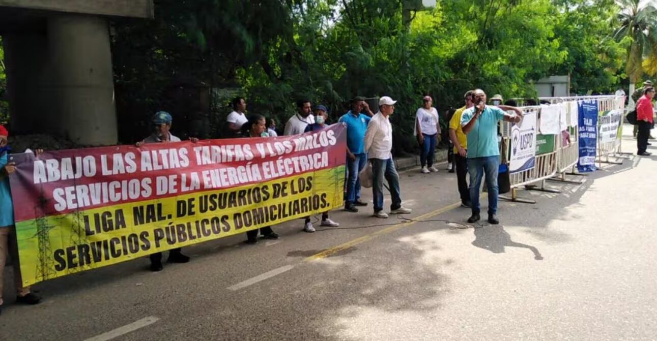 Protestas por altas tarifas de energía en Valledupar - crédito Liga de Servicios Públicos de Valledupar/X