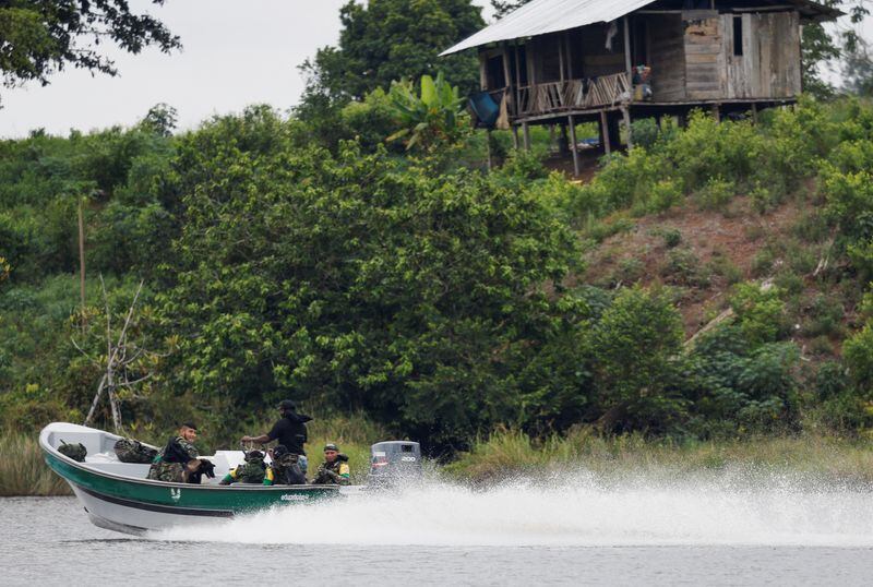 Solo el gobernador del Amazonas tiene afinidades políticas con Petro - crédito Daniel Becerril/Reuters 