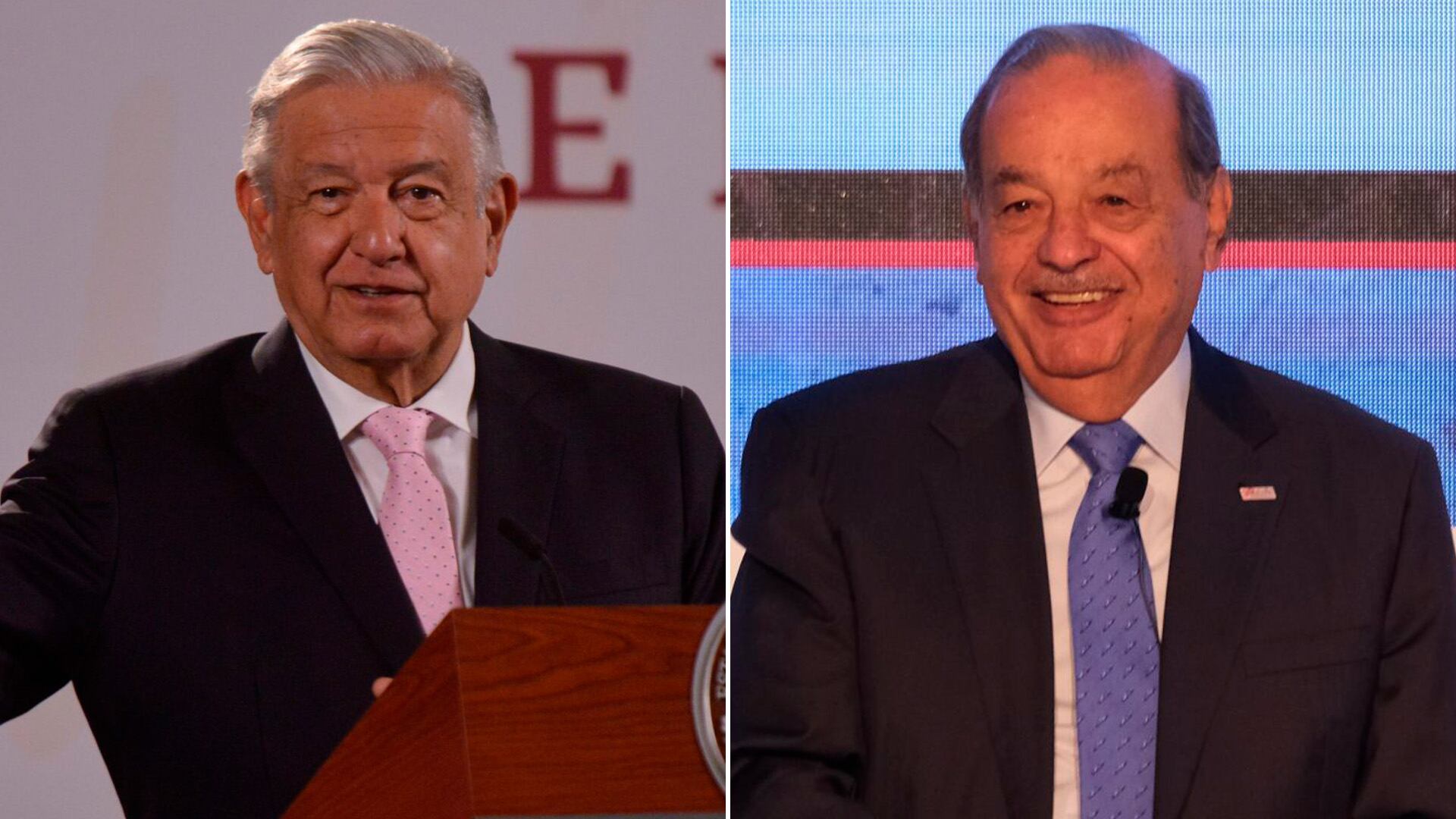 AMLO y Slim