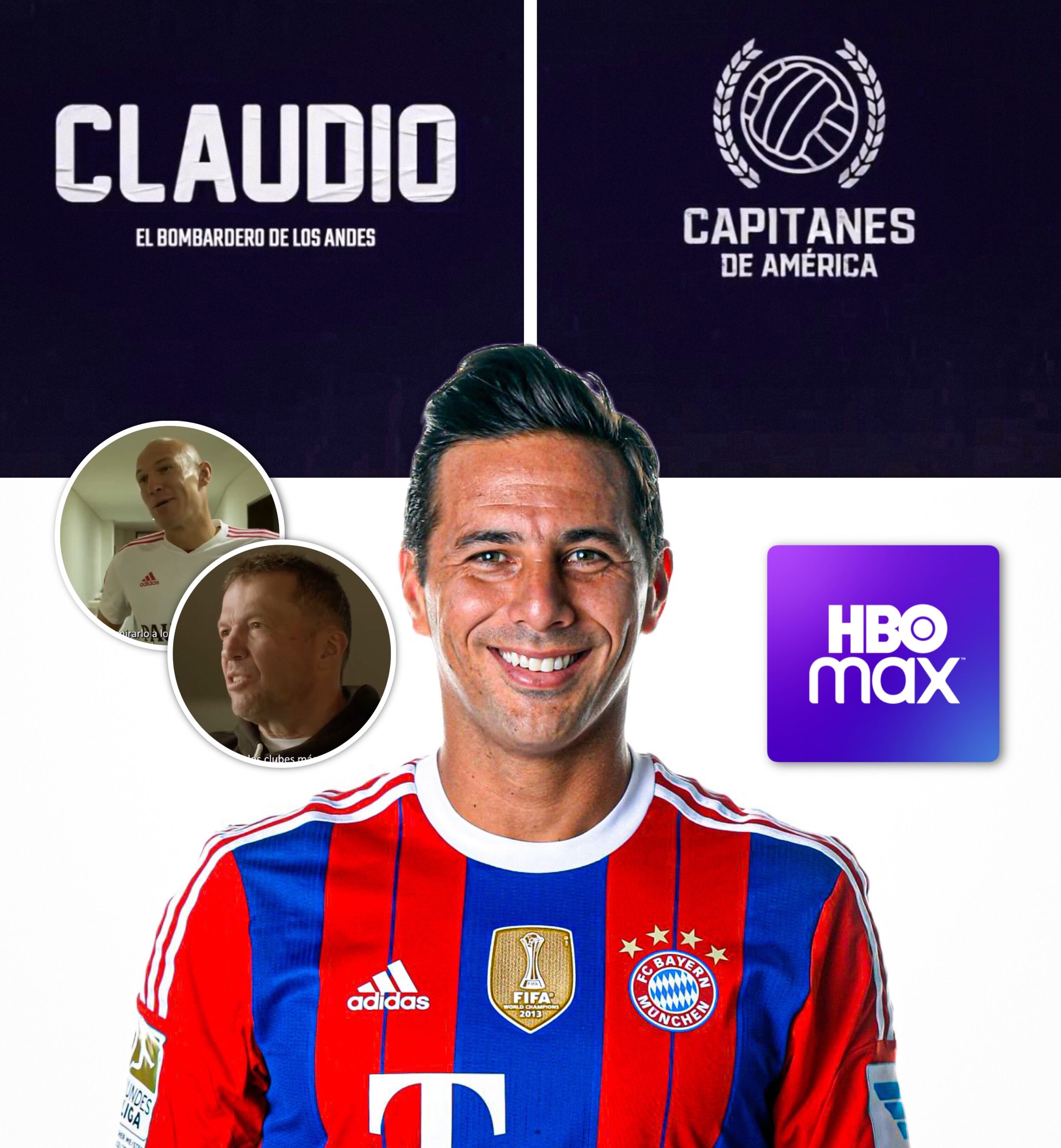 Claudio Pizarro es uno de los 8 exfutbolistas protagonistas de la serie Capitanes de América. - Crédito: FDF