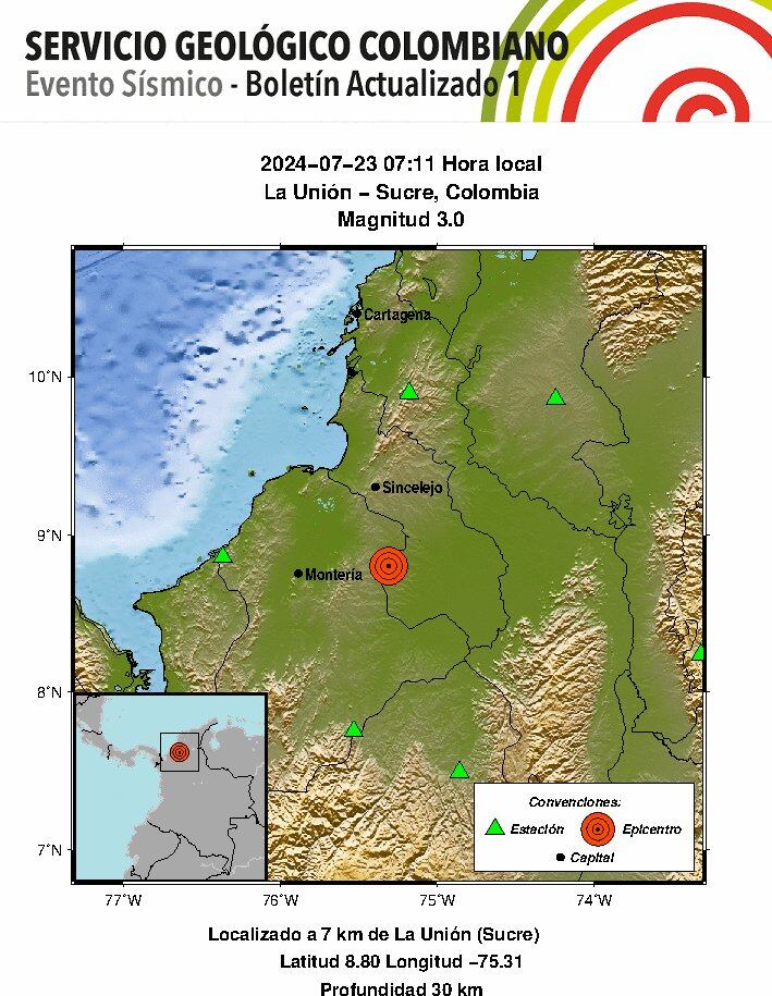 Temblor en Sucre @sgcol/X