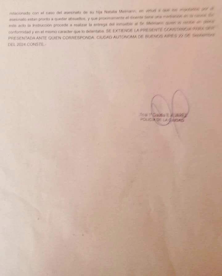 Nota Caso Melmann