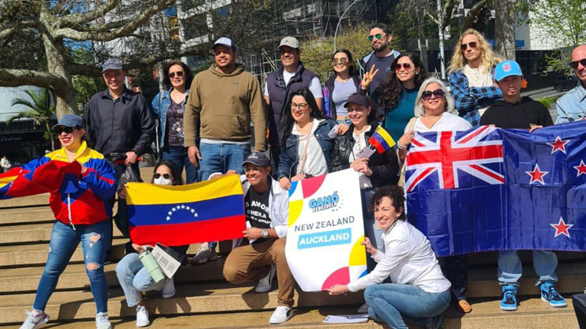 Protestas por Venezuela en Nueva Zelanda