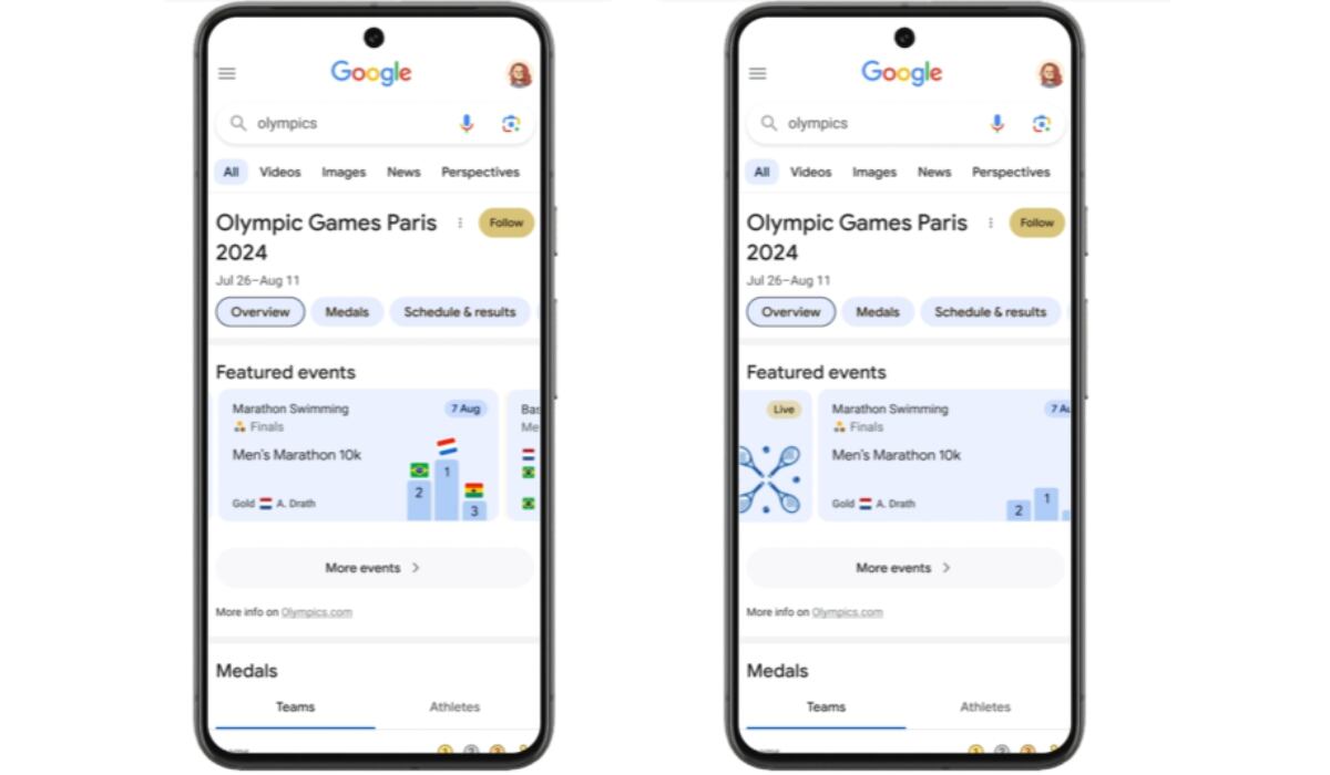 Durante París 2024 será posible seguir cada evento deportivo y tener un registro de las medallas. (Google)