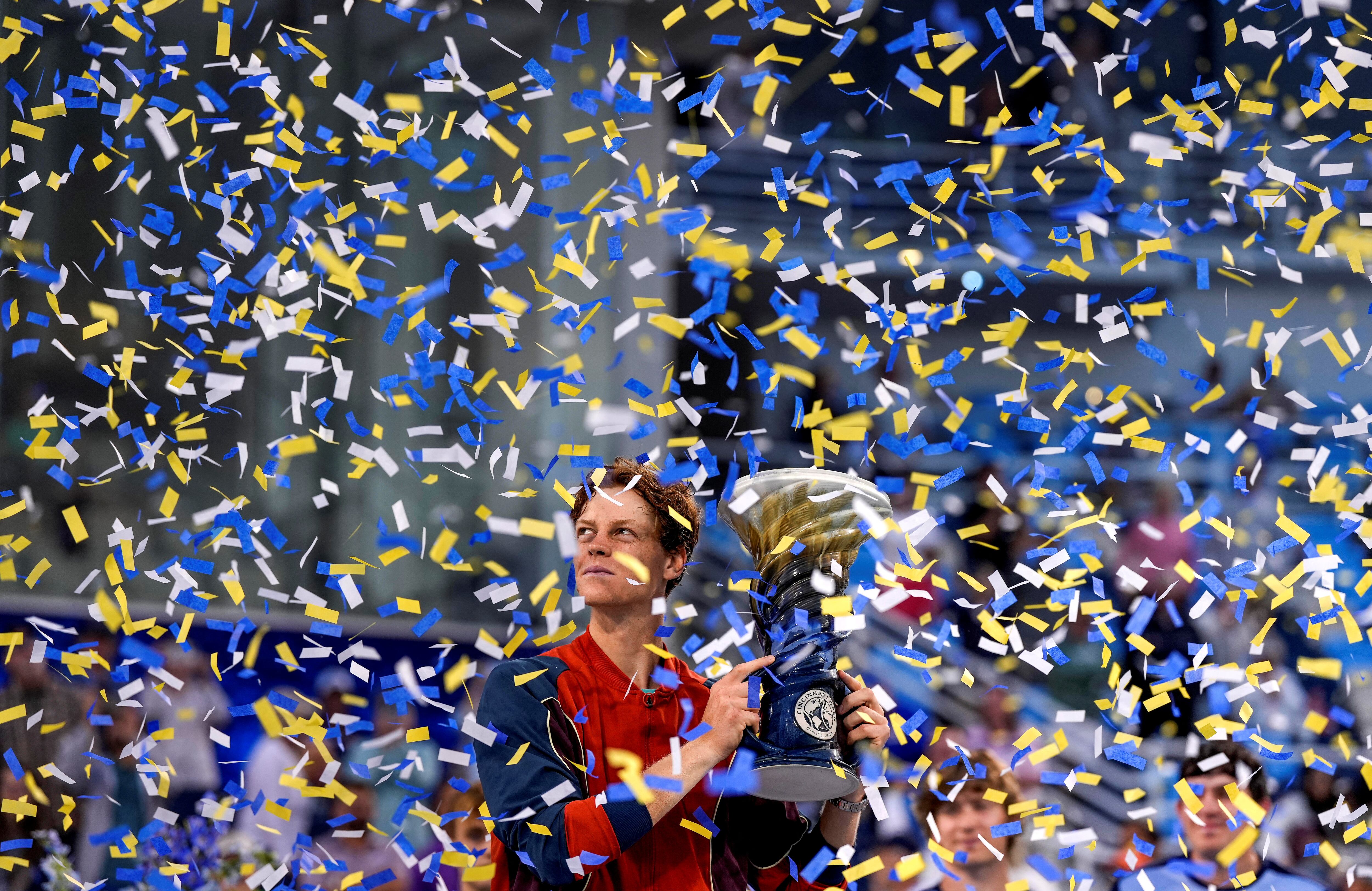 Sinner viene de ganar el Masters 1000 de Cincinnati antes del US Open (Sam Greene-The Cincinnati Enquirer/USA TODAY Sports)