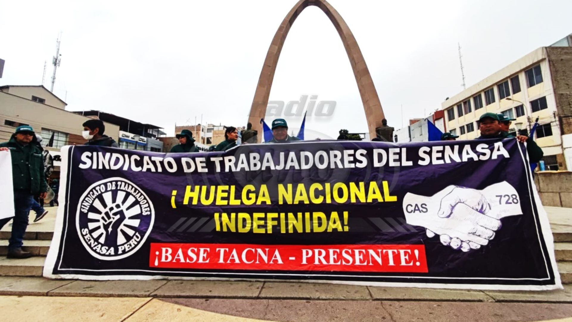 Huelga trabajadores Senasa