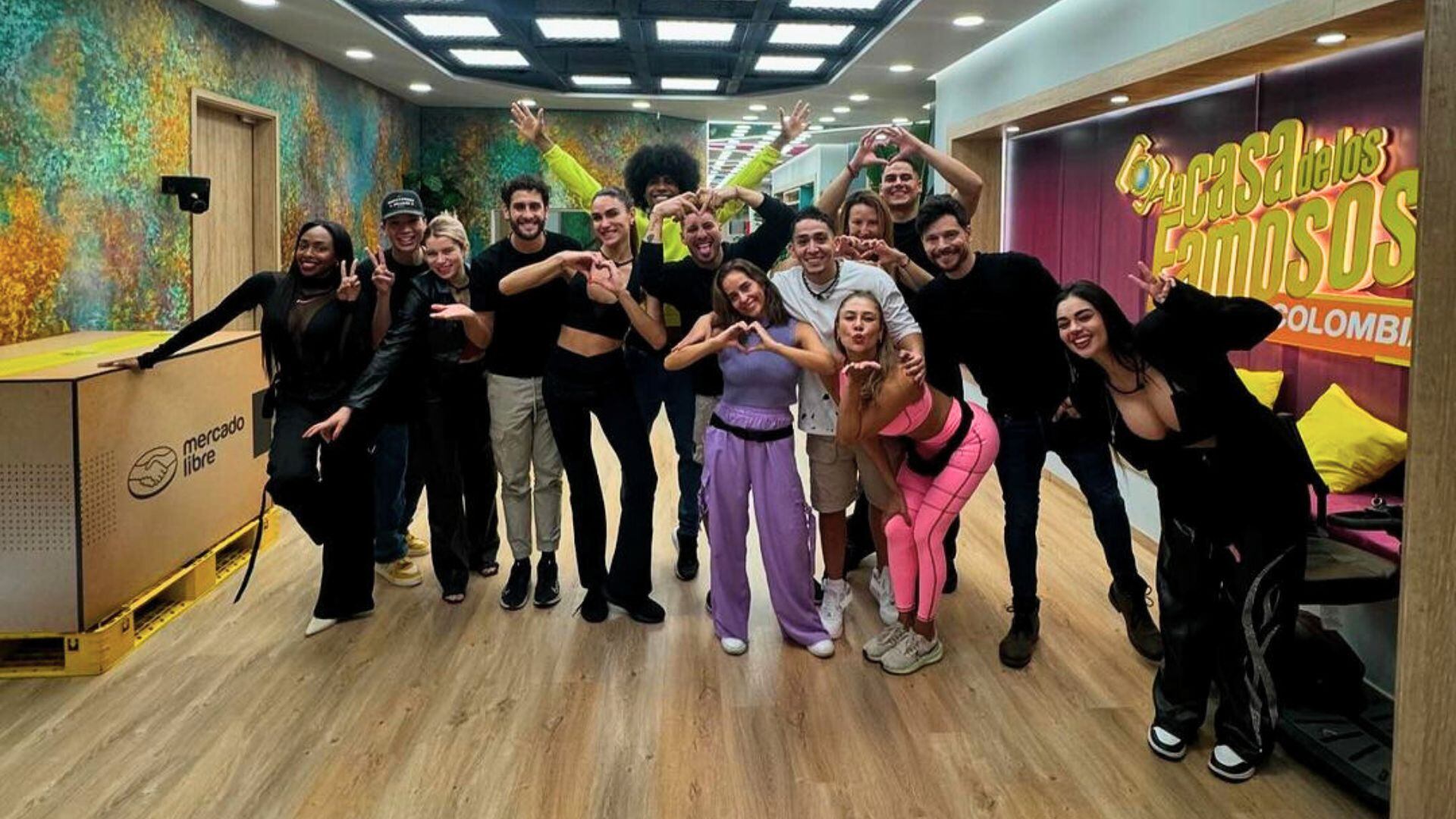 Participantes de 'La casa de los famosos Colombia'