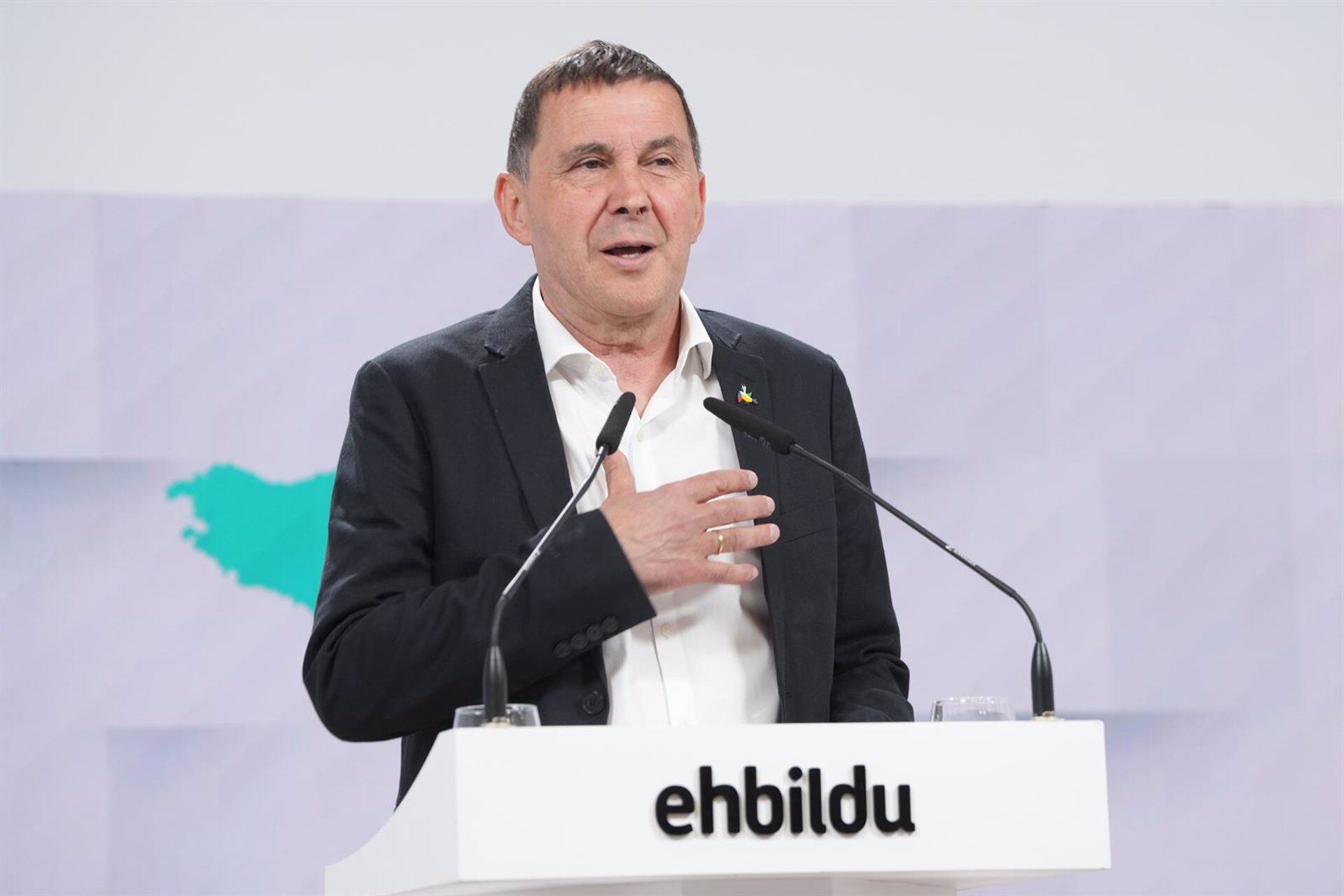 Arnaldo Otegi, coordinador general de EH Bildu. (Unanue/Europa Press)
