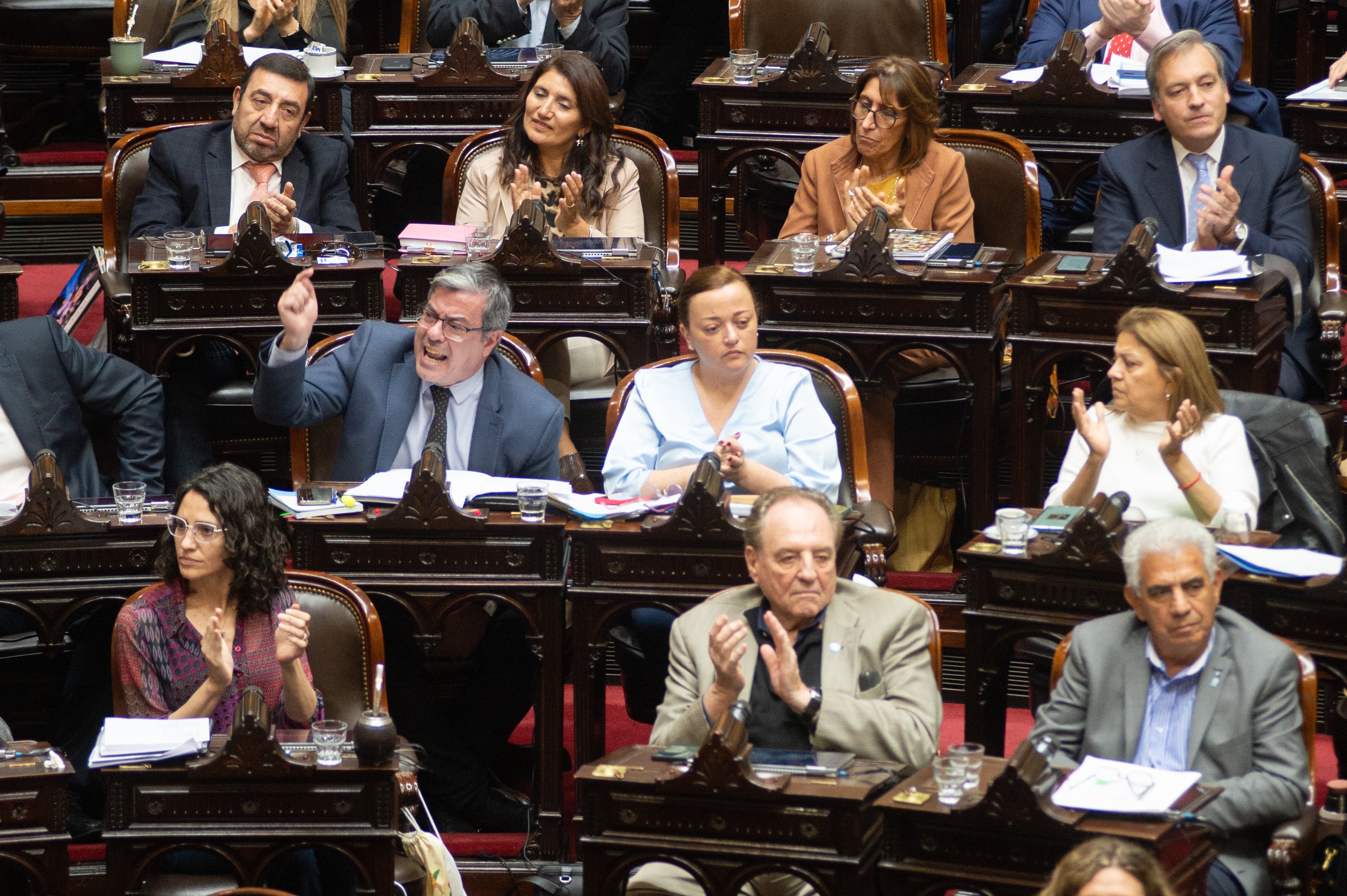 Debate en Diputados por el veto de Javier Milei a la reforma jubilatoria