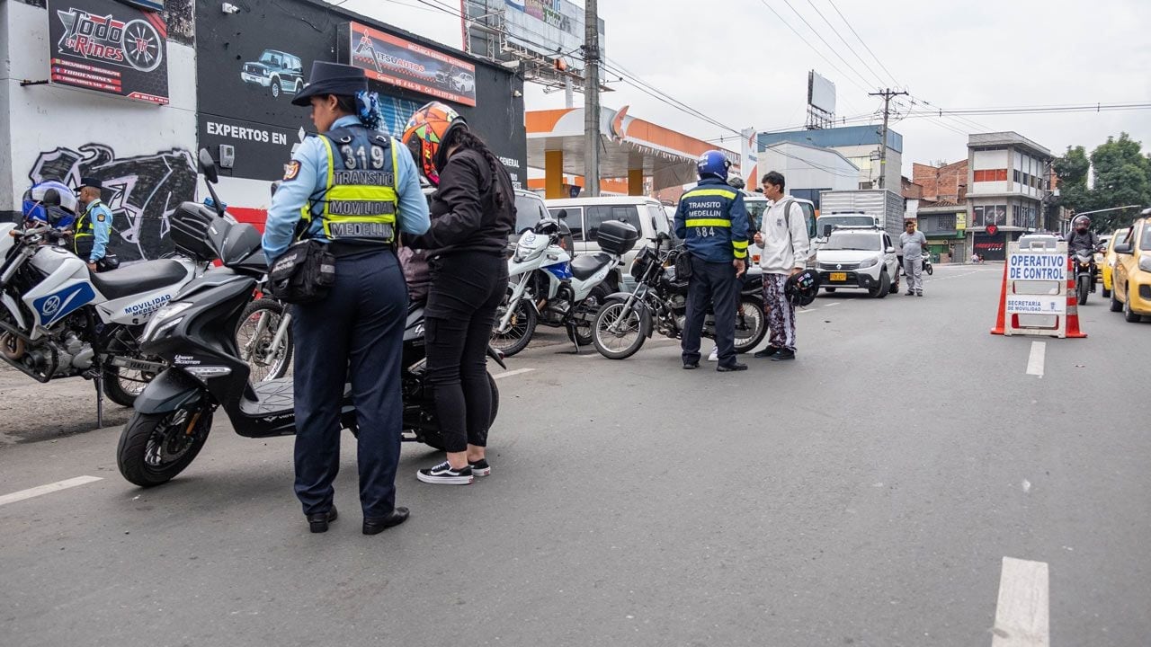 La aplicación del programa Pico y Placa es diferente todos los días. (Alcaldía de Medellín)