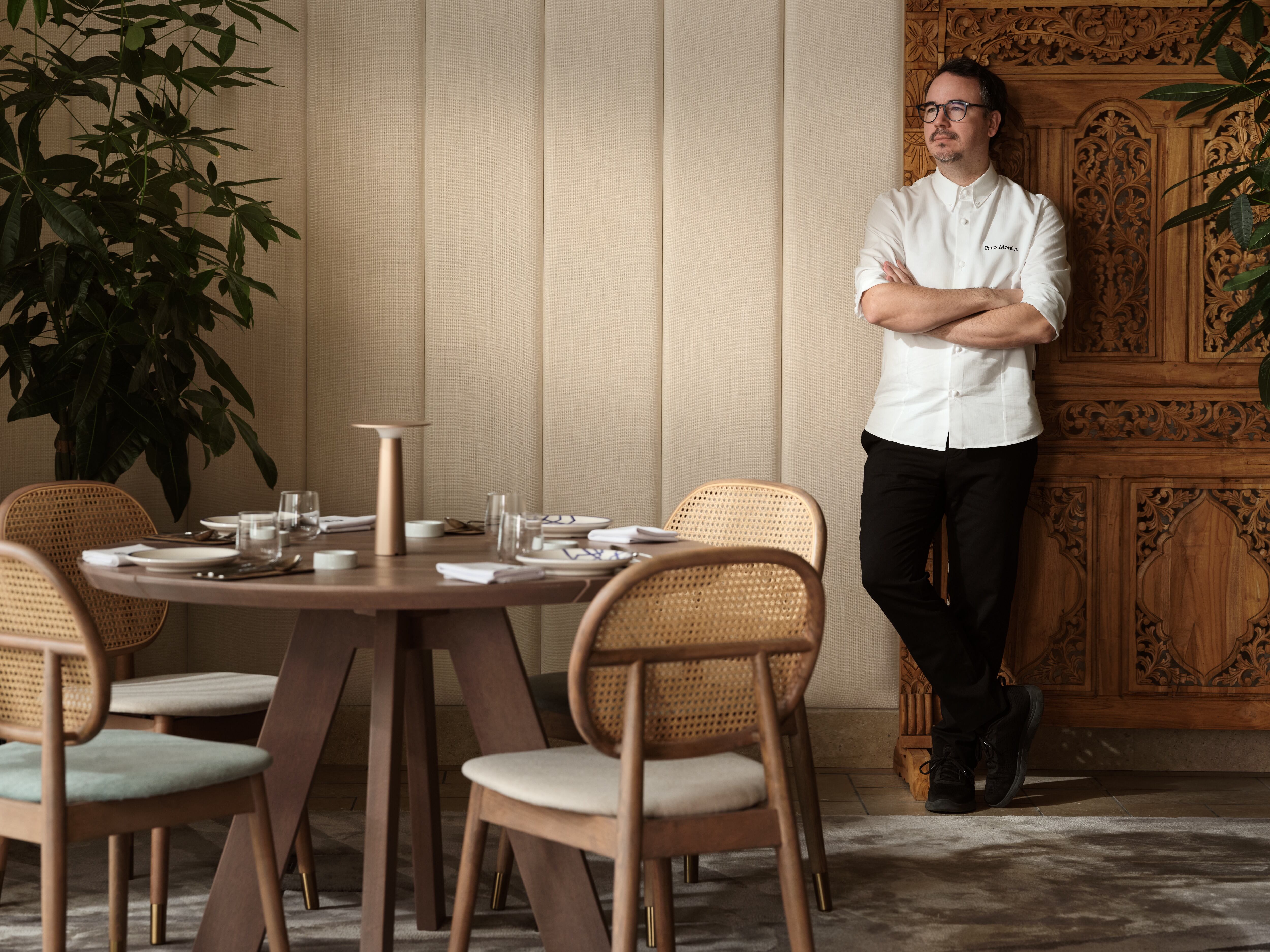 Paco Morales, chef con tres estrellas Michelin en Noor