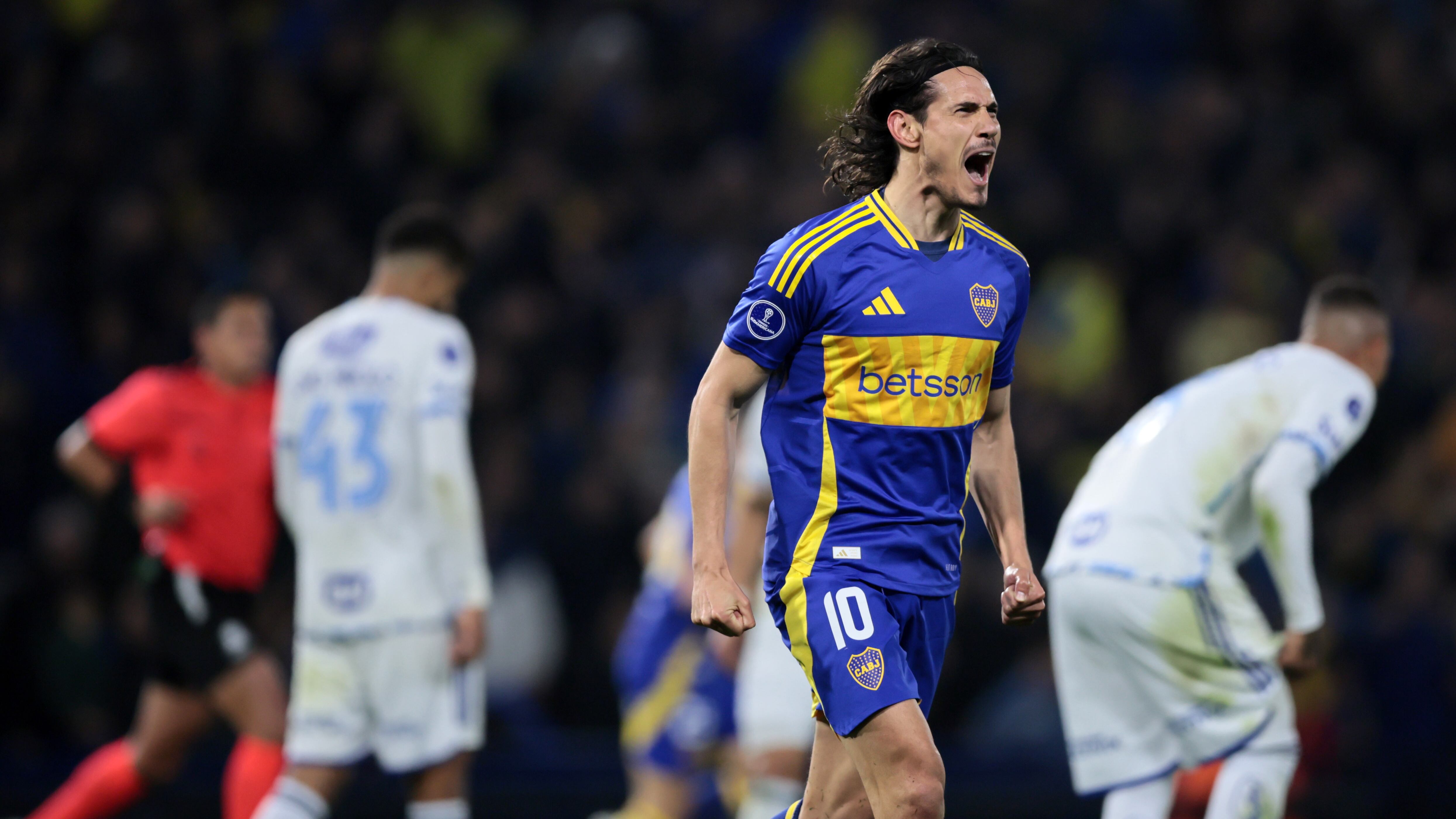 boca vs cruzeiro cavani