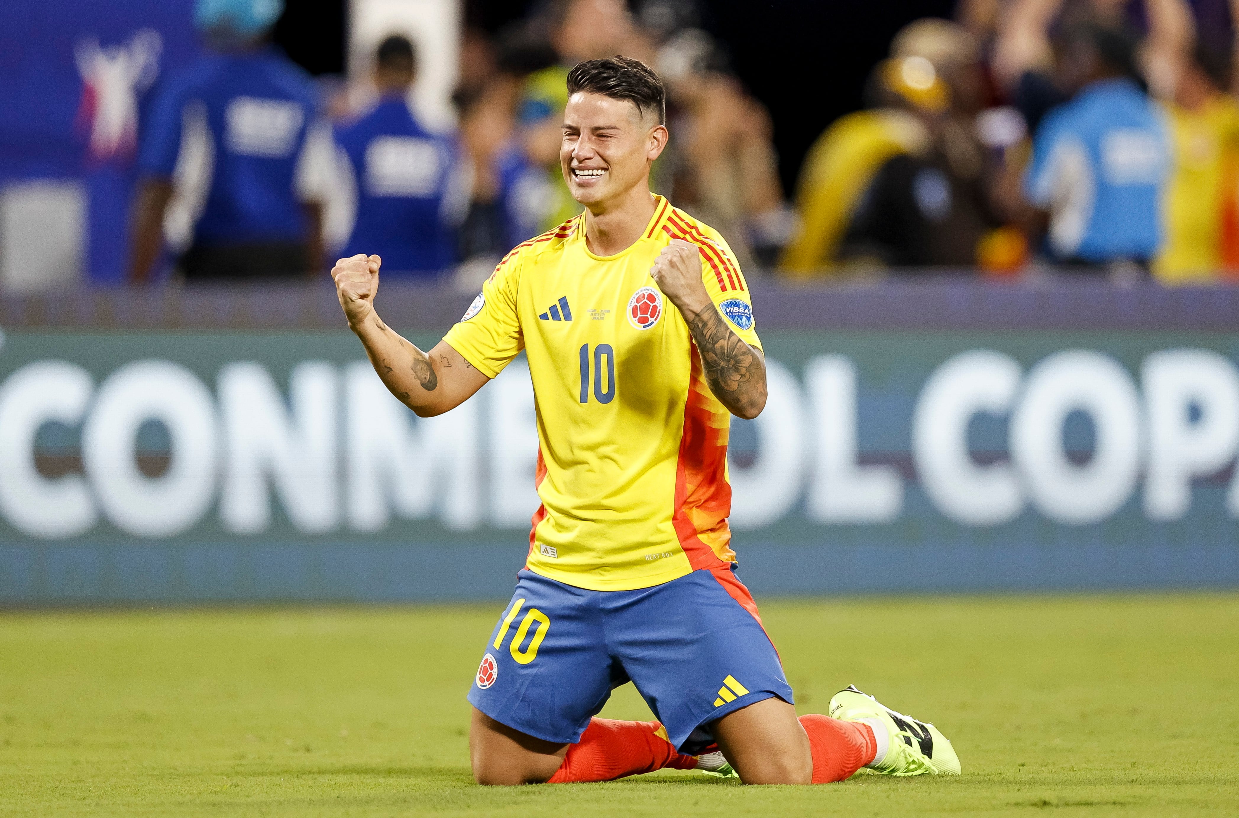 James Rodríguez, el mejor jugador de la Copa América 2024 ERIK S. LESSER/ EFE
