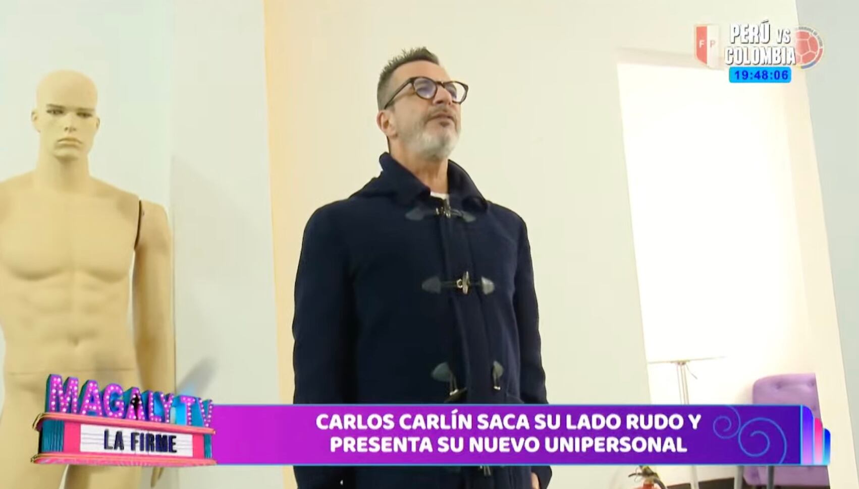 Carlos Carlín anuncia que presentará unipersonal.