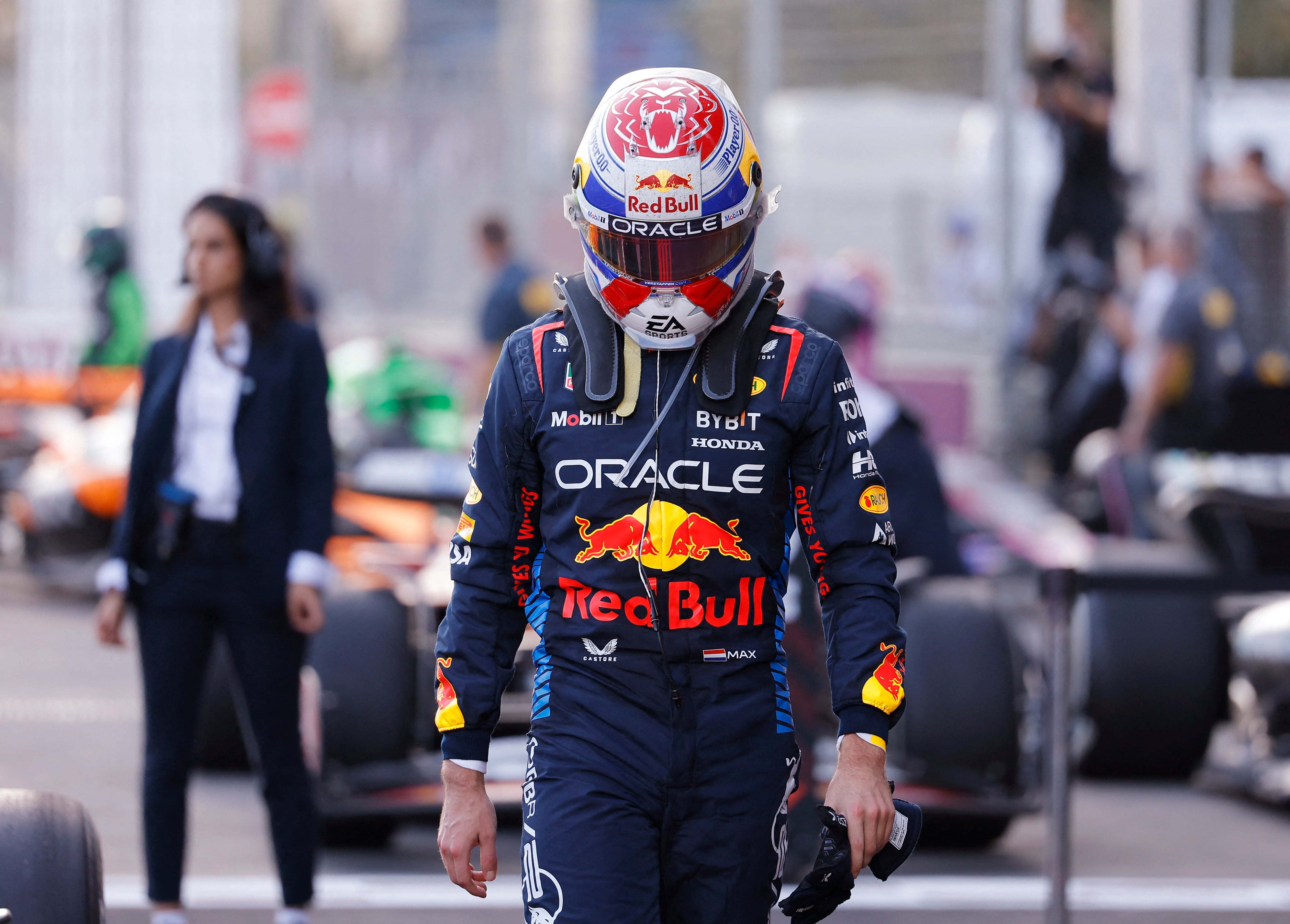 Verstappen lleva siete carreras sin ganar en la Fórmula 1 (REUTERS/Maxim Shemetov)