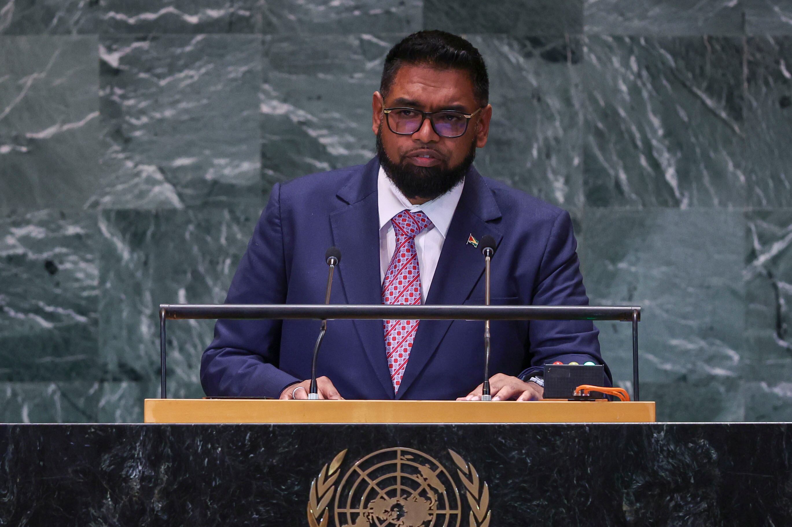 Guyana, comprometida con resolución pacífica de disputa con Venezuela, pide ayuda a la ONU