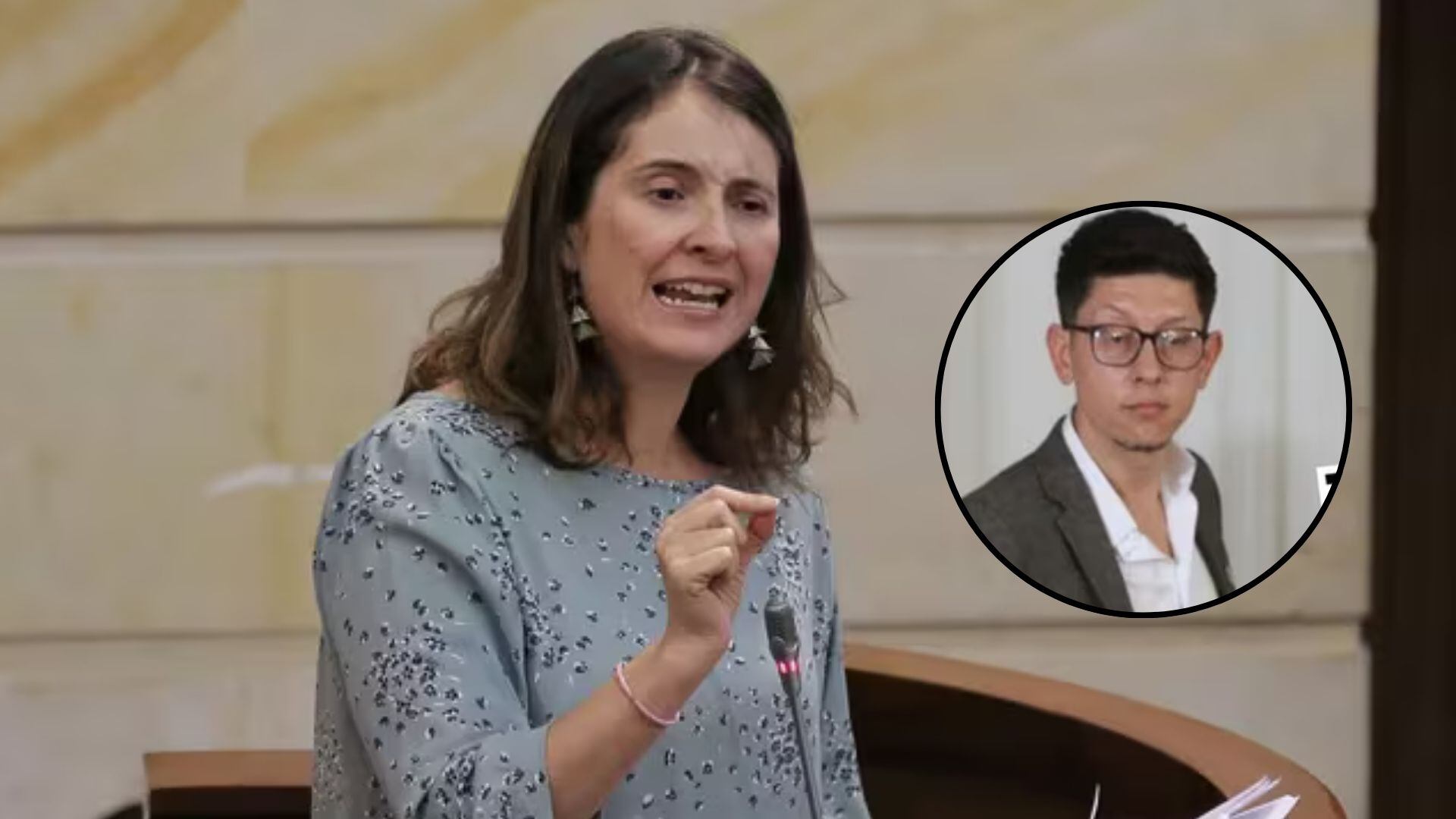 Paloma Valencia teme que, con la designación de Daniel Rojas, no haya concertación para la Ley Estatutaria de Educación - crédito Colprensa