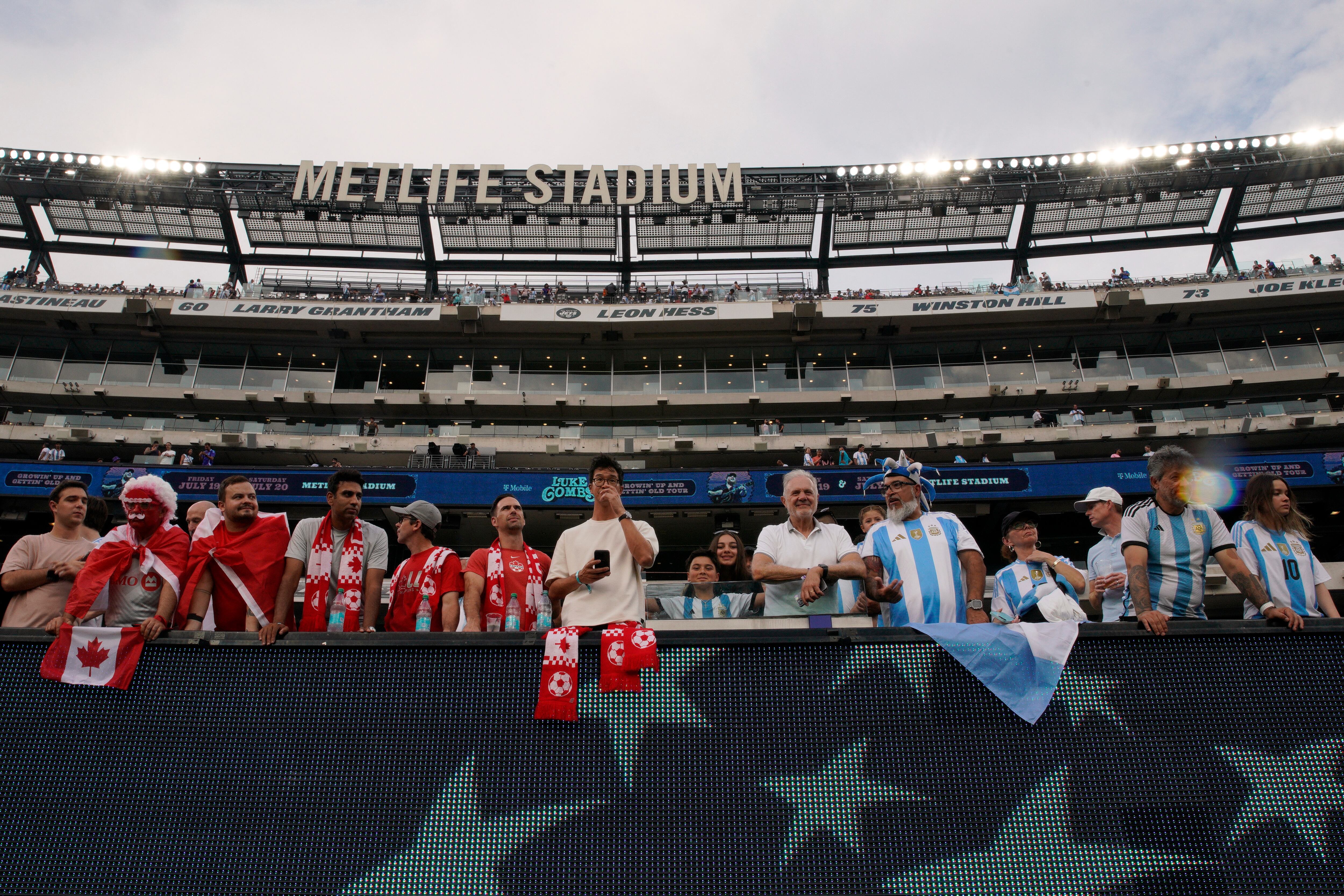 Copa América 2024 - Argentina Canadá - Hinchada