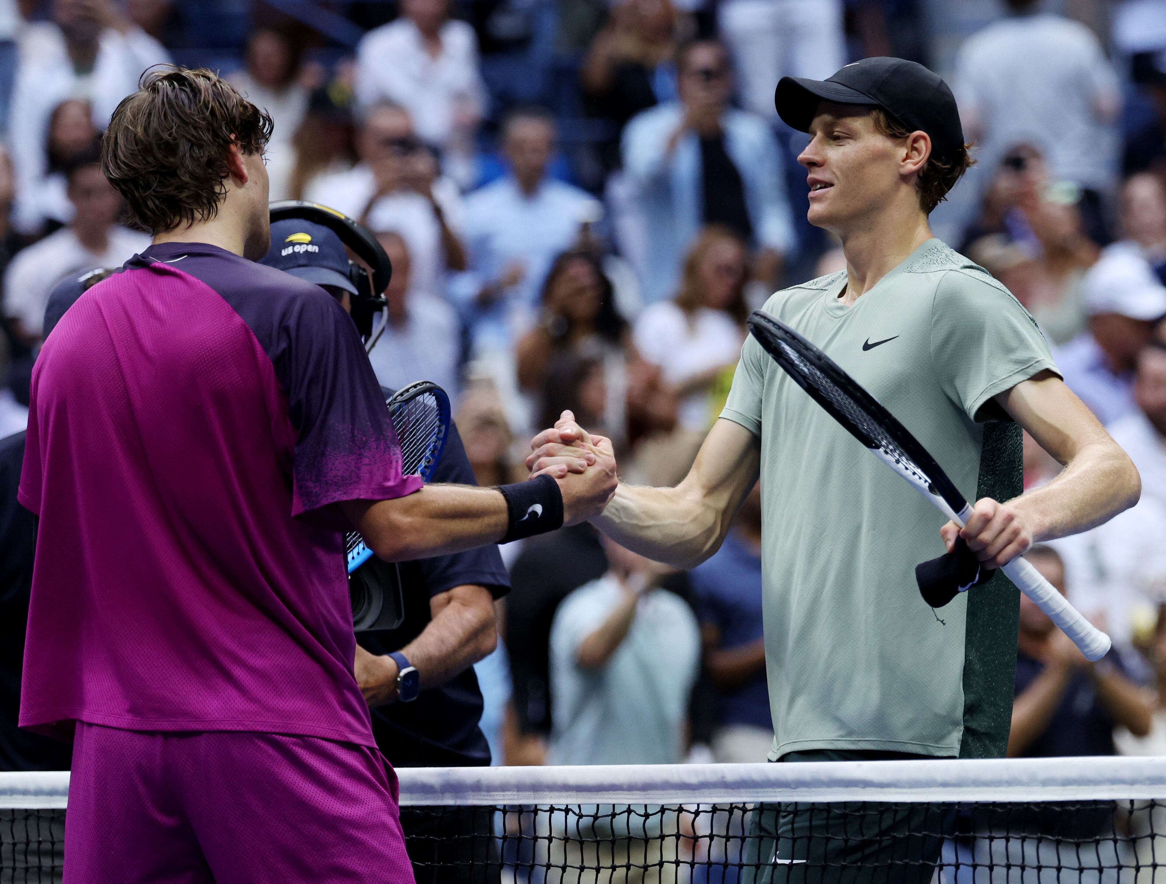 Sinner disputará la final del US Open (Foto: Reuters/Mike Segar)