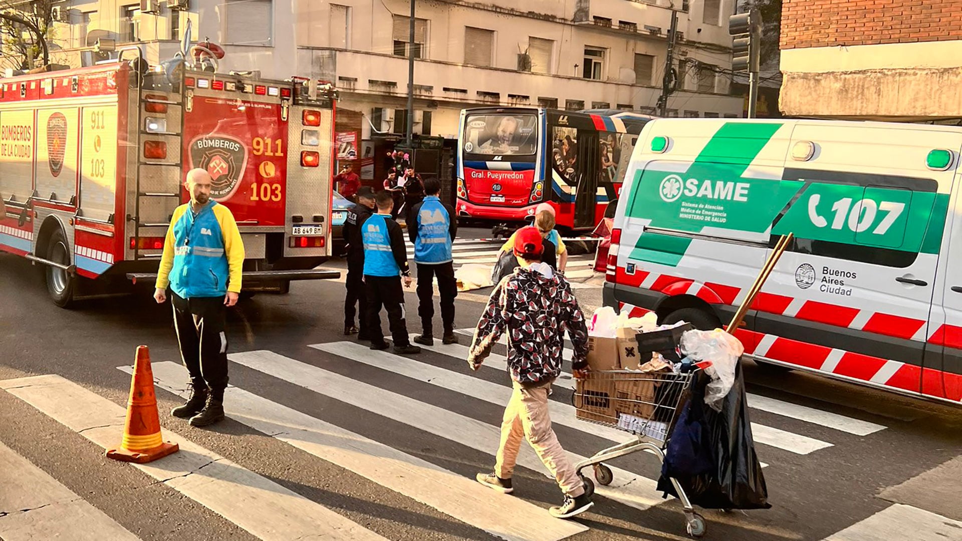 Accidente en Palermo