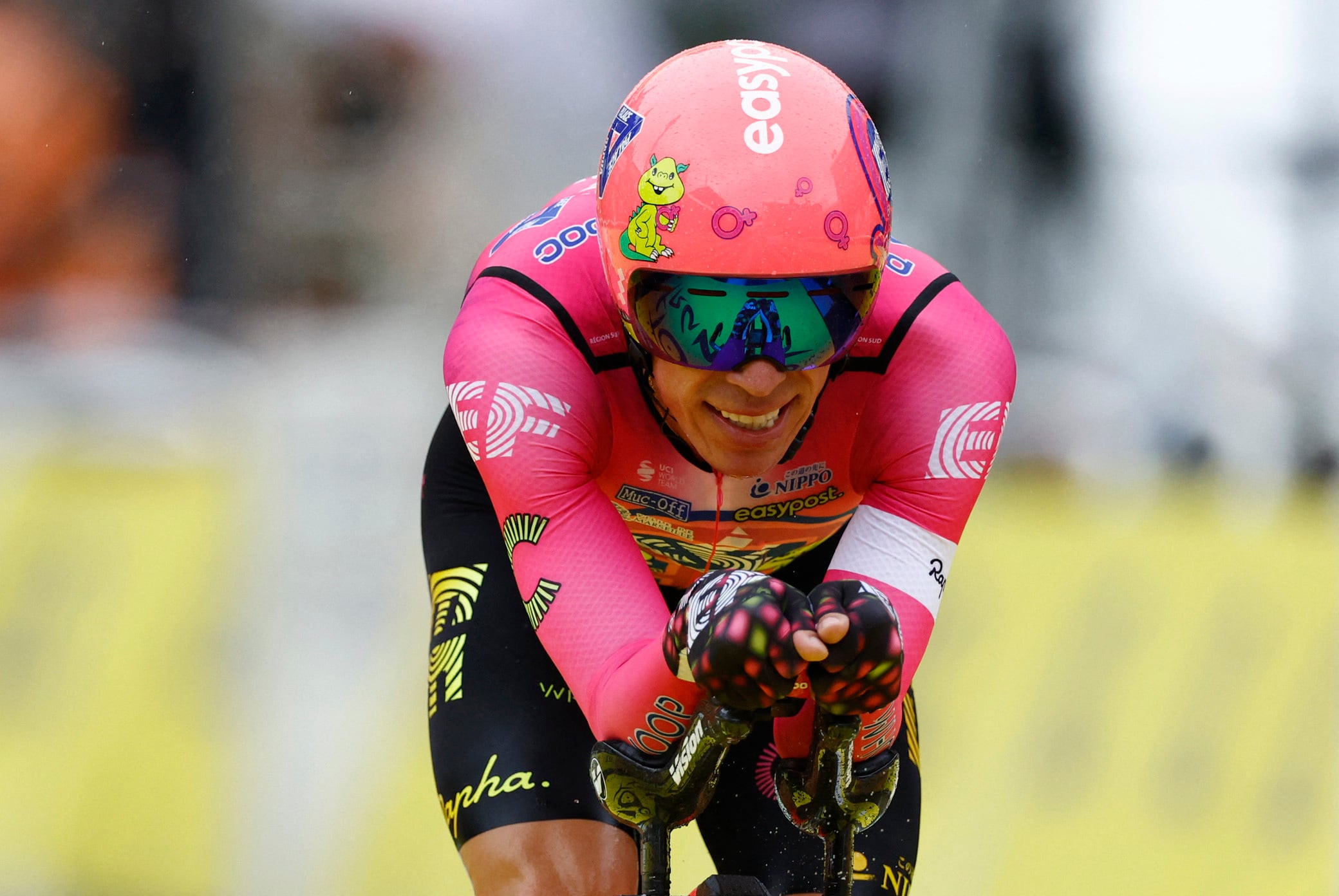 Rigoberto Urán está corriendo su última temporada como ciclista profesional, en la que no participó en el Giro de Italia, Tour de Francia ni Juegos Olímpicos - crédito Gonzalo Fuentes/REUTERS