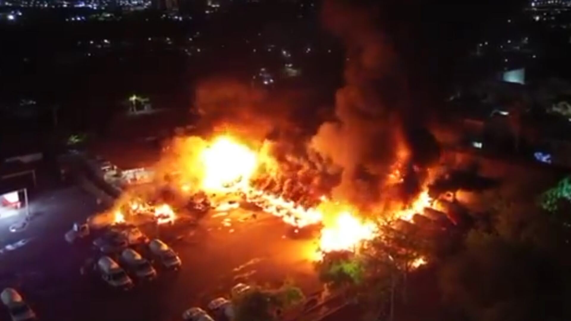 Incendio en una gasera de Culiacán, Sinaloa