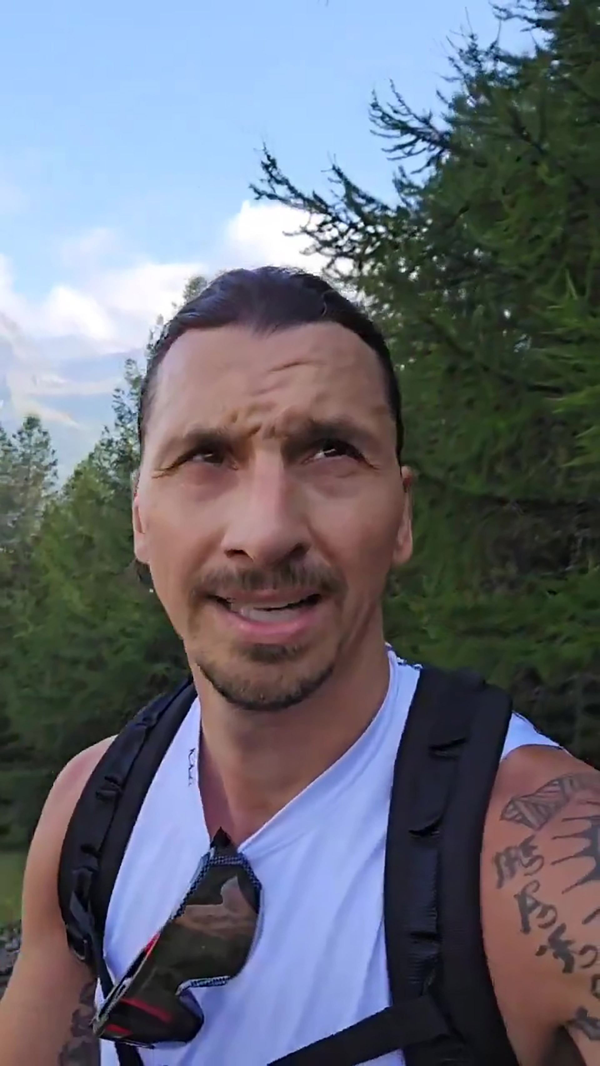 La pasión oculta de Zlatan Ibrahimovic, el alpinismo captura