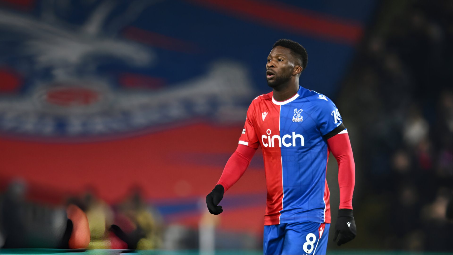 Jefferson Lerma con los colores del Crystal Palace de Inglaterra - crédito @@CPFC