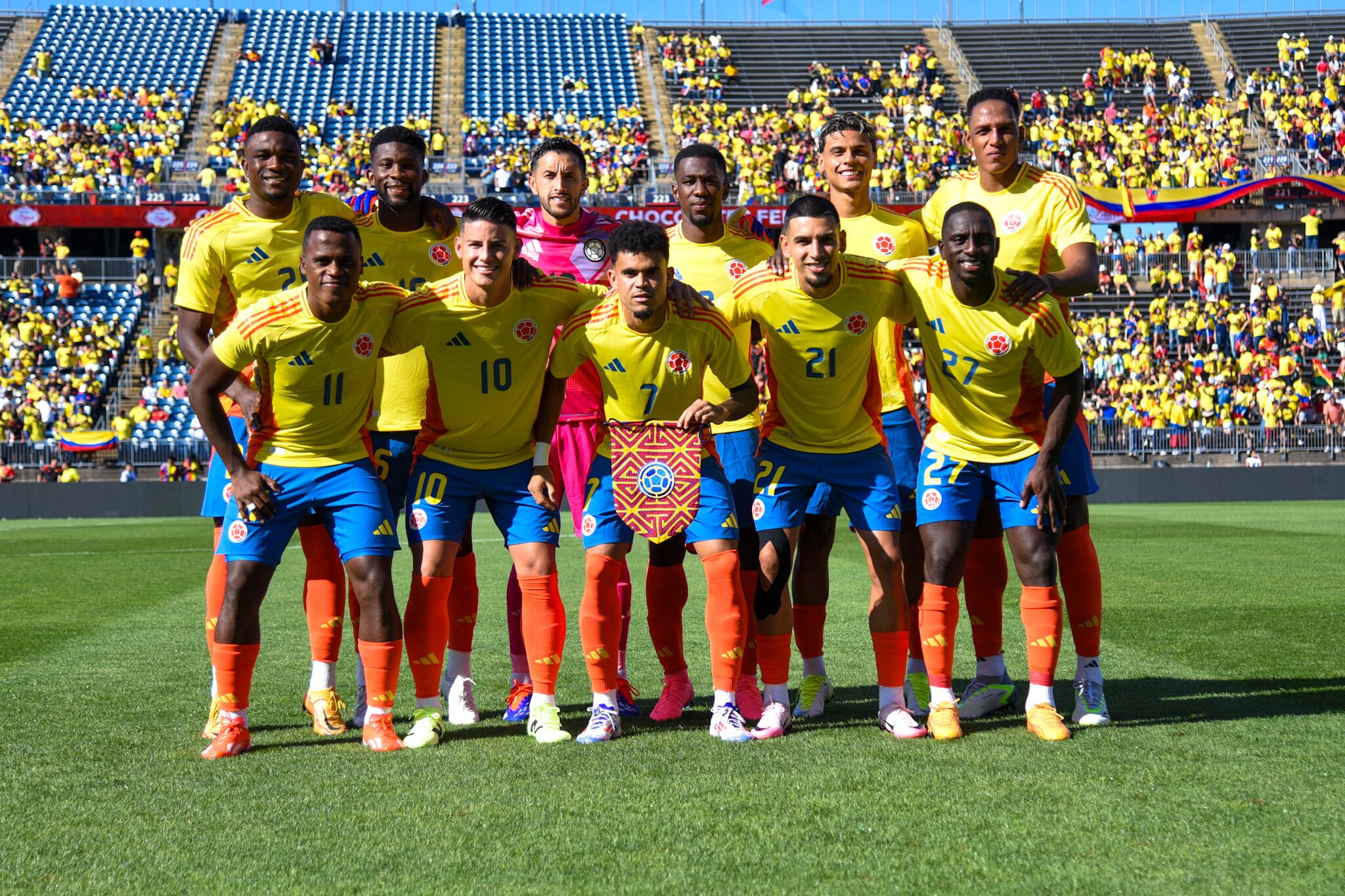 La selección Colombia junto a Brasil, Argentina y Uruguay son las máximas favoritas al título de la Copa América - crédito FCF