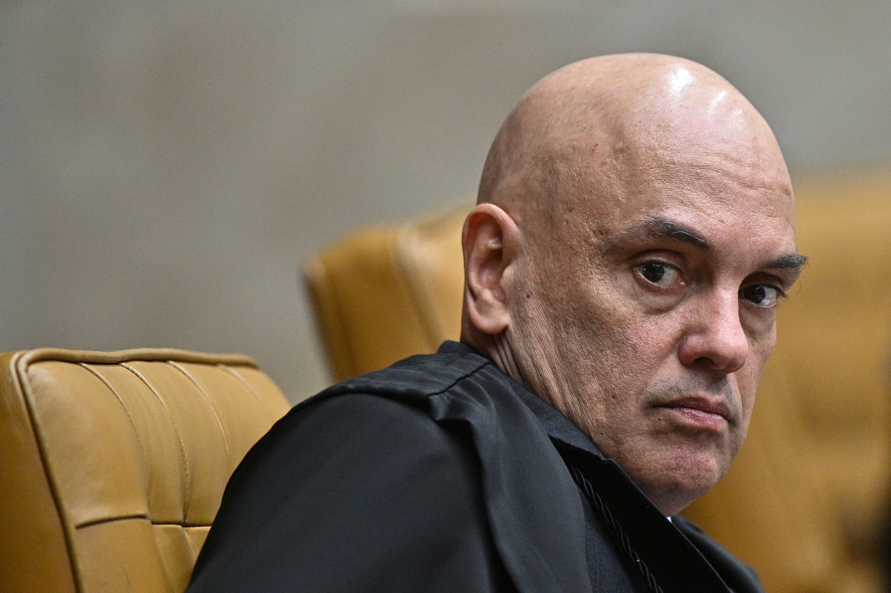 Alexandre de Moraes, magistrado del Supremo Tribunal Federal de Brasil, en una fotografía de archivo (EFE/André Borges)