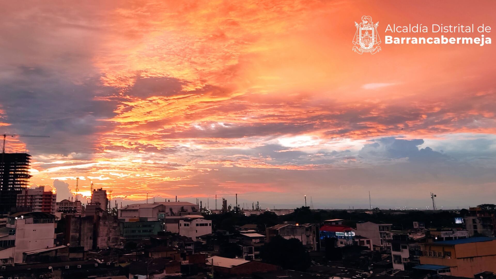 Panorámica de Barrancabermeja. (Crédito: Alcaldía de Barrancabermeja / Facebook)