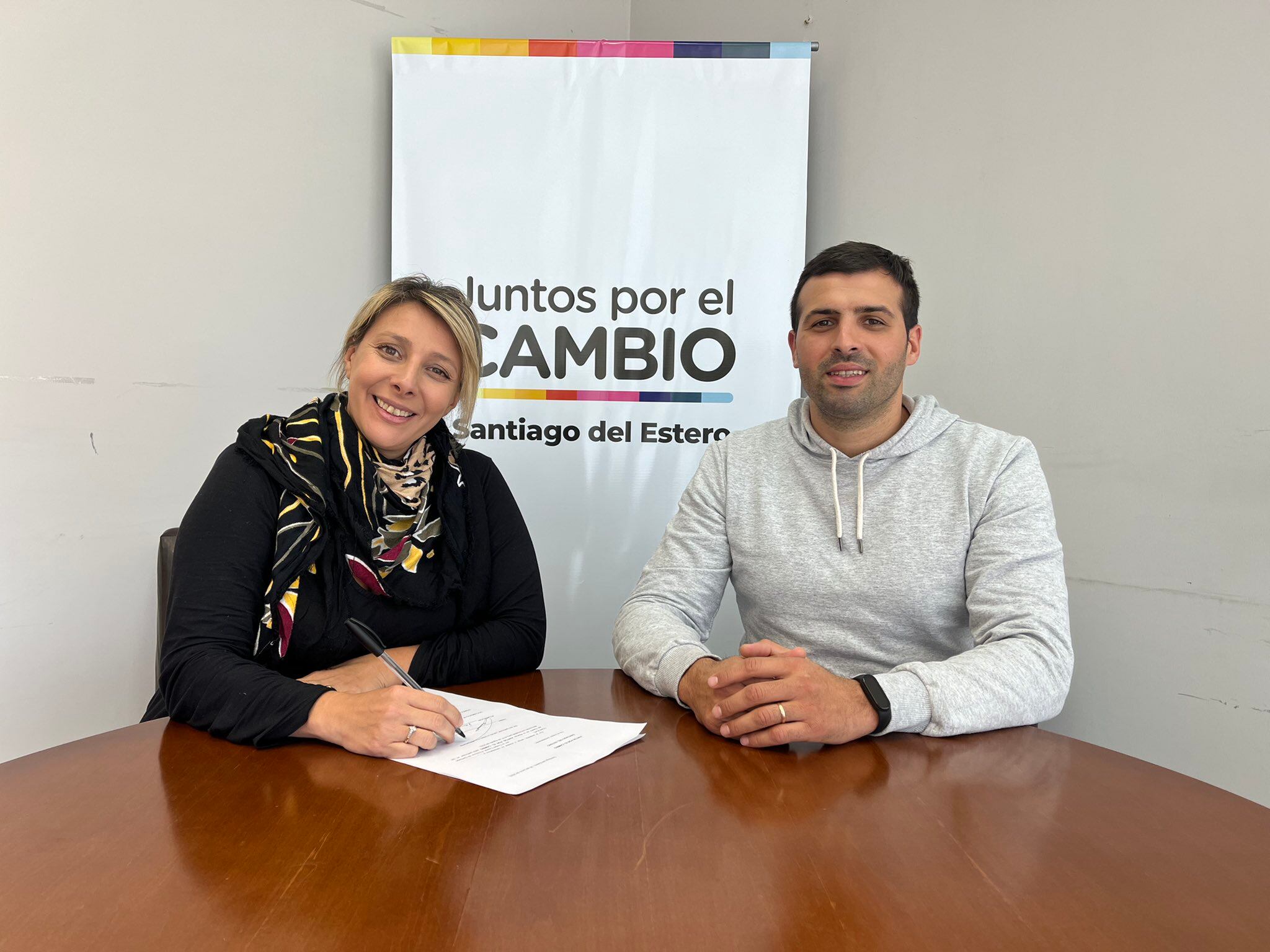 Natalia Neme (UCR) y Facundo Perez Carletti (PRO) fueron los candidatos de Juntos por el Cambio de las últimas elecciones para renovar las bancas en la Cámara de Diputados