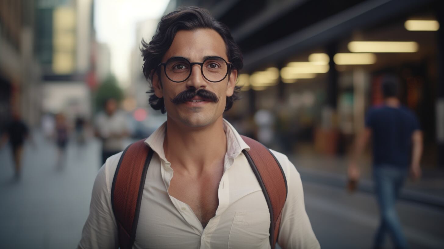 Personas cuyo bigote expresa su identidad e influye en la percepción social que tienen los demás, moda y atención, seducción y estilismo, barbería - (Imagen Ilustrativa Infobae)