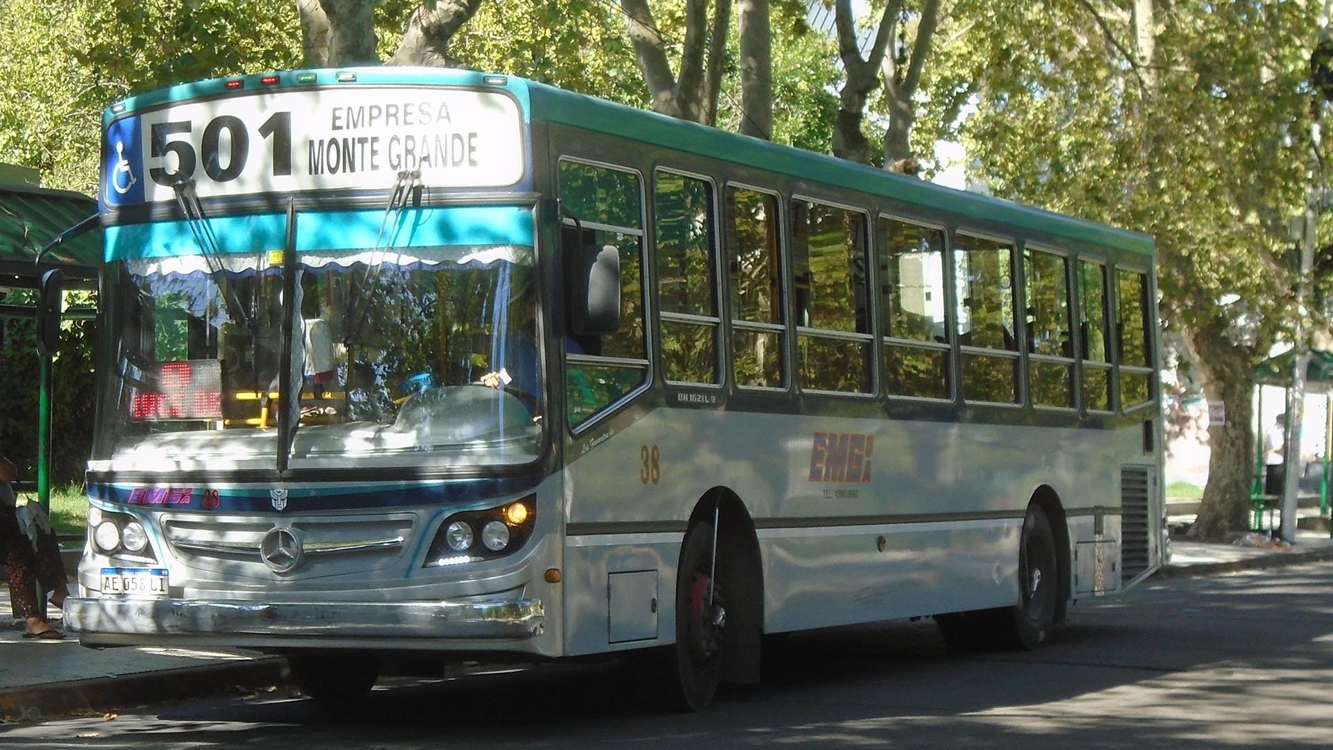 balearon a un chofer de colectivo en lomas de zamora