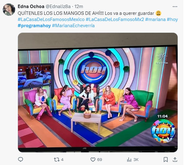 memes - Mariana Echeverria, progrma HOY - 20 noviembre 2024