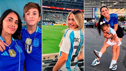 Del dulce posteo de Antonela a Messi al “último baile” de los Di María: el festejo de las parejas de los jugadores argentinos tras el triunfo ante Chile