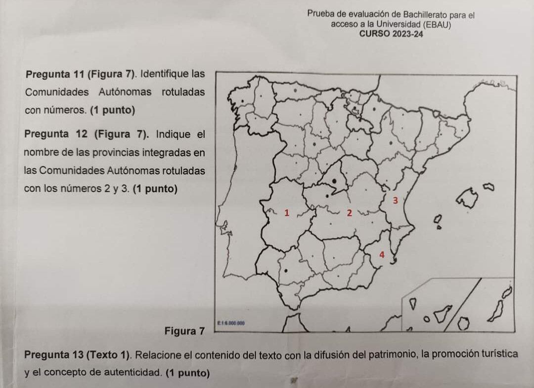 Los ejercicios de la EBAU en Asturias que han incendiado las redes sociales (X)