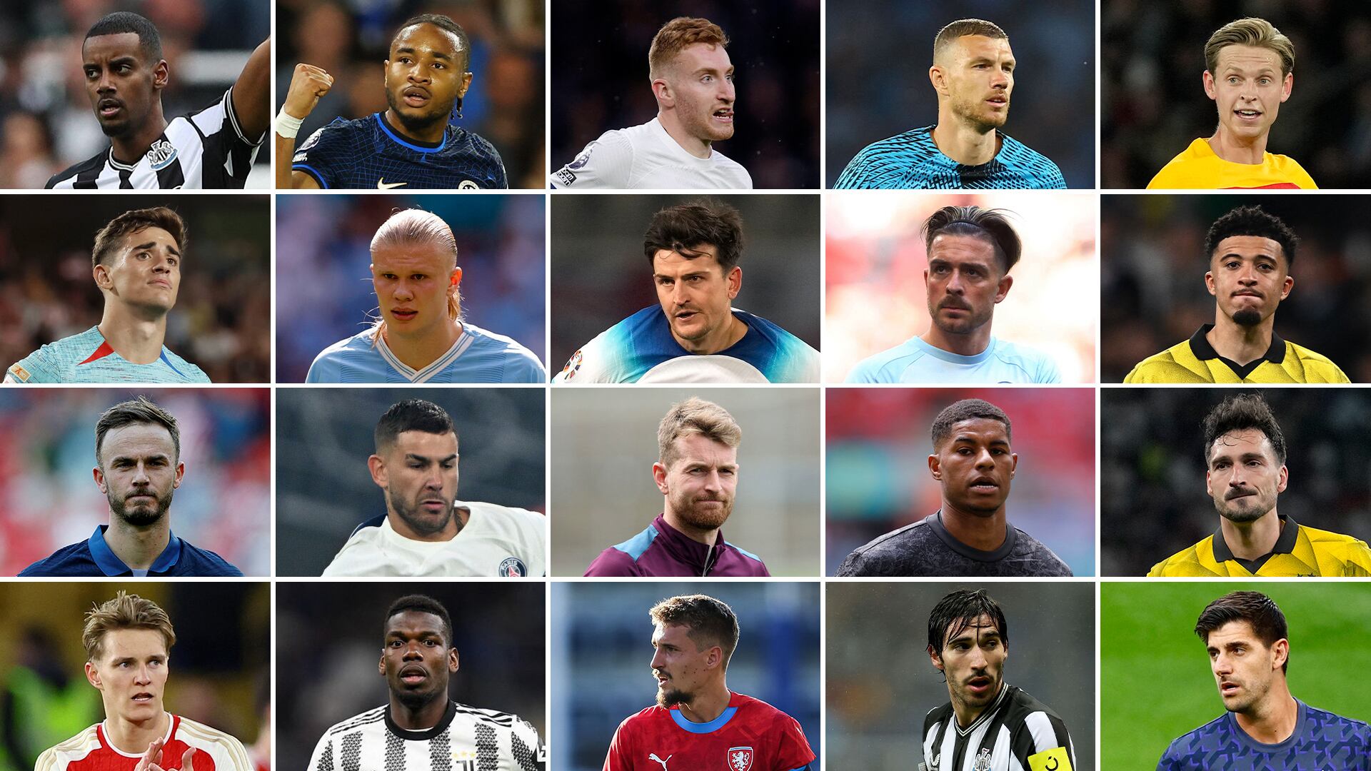 Las 20 grandes figuras que se perderán la Eurocopa