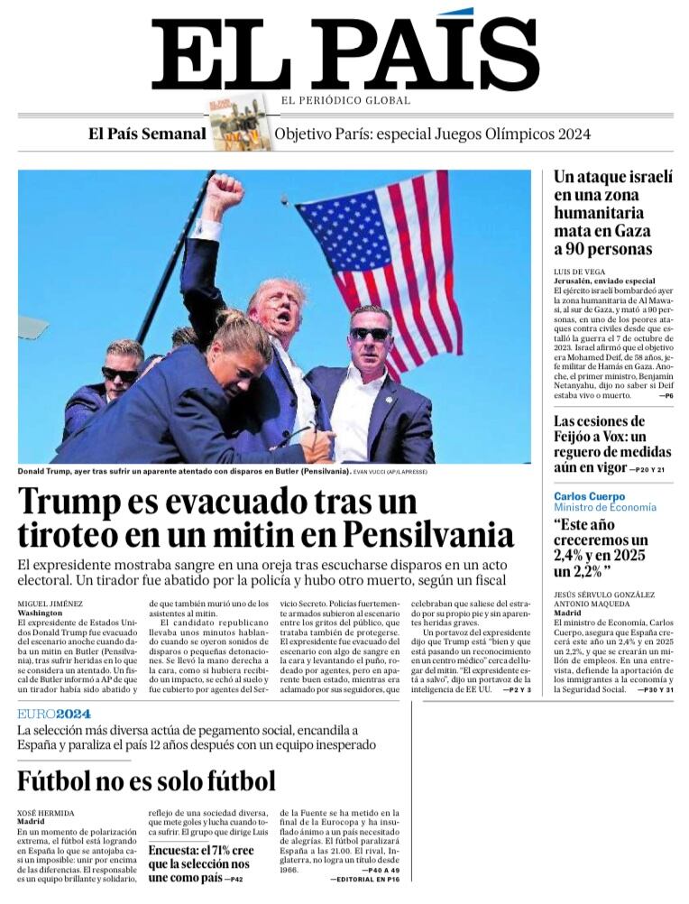 Diarios Atentado Trump