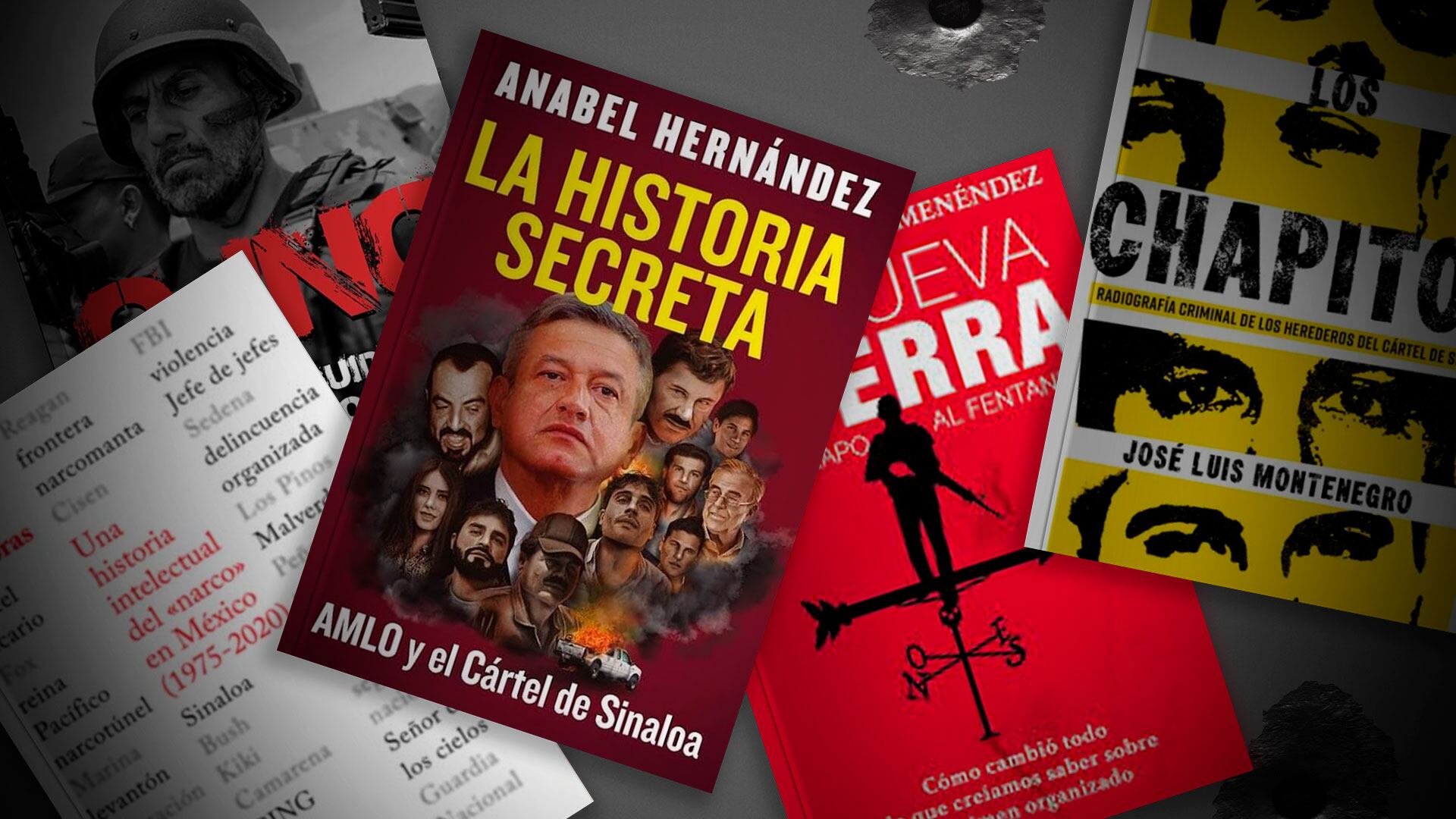 5 libros sobre el narco en México