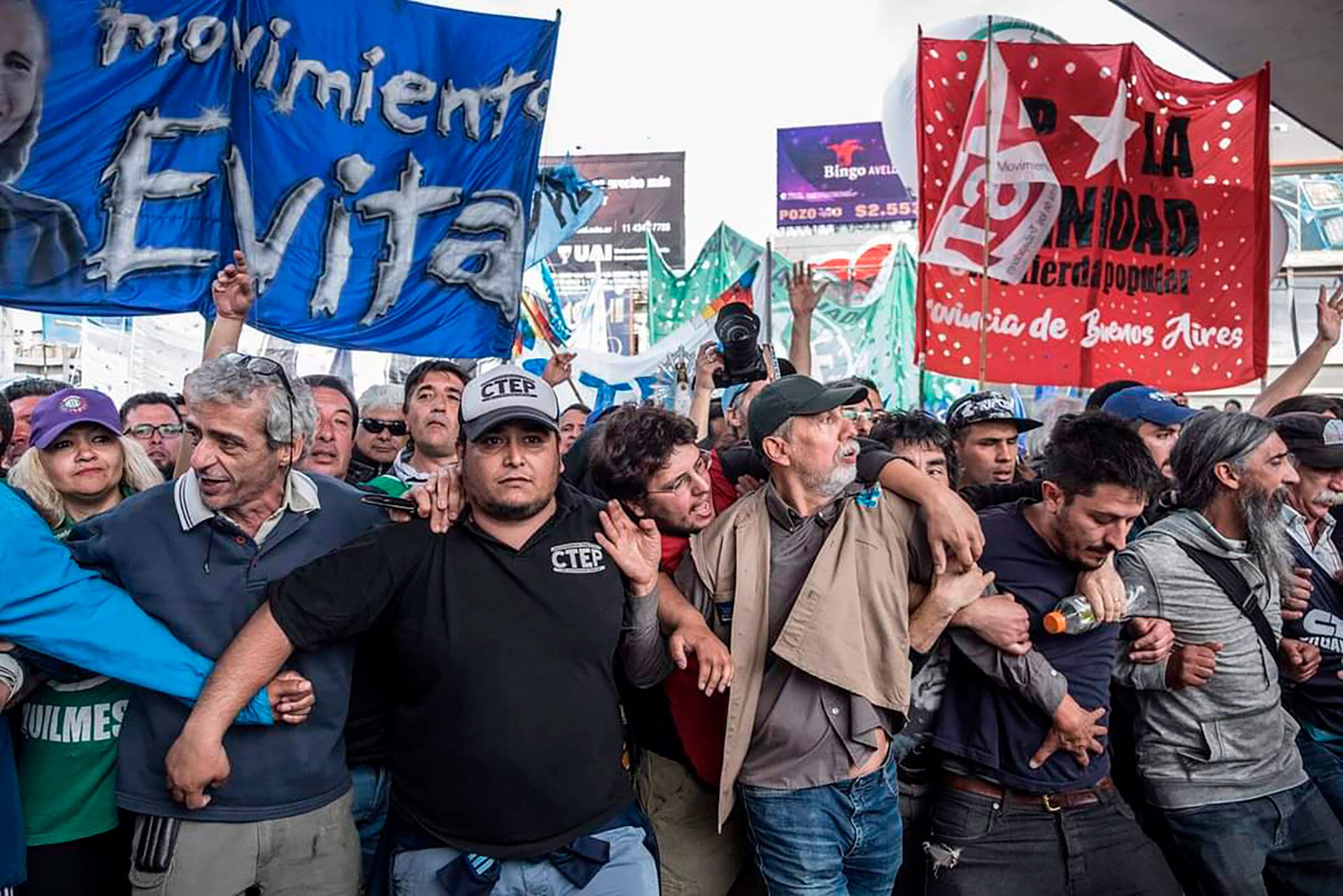 ALEJANDRO GRAMAJO, UTEP, MOVIMIENTO EVITA