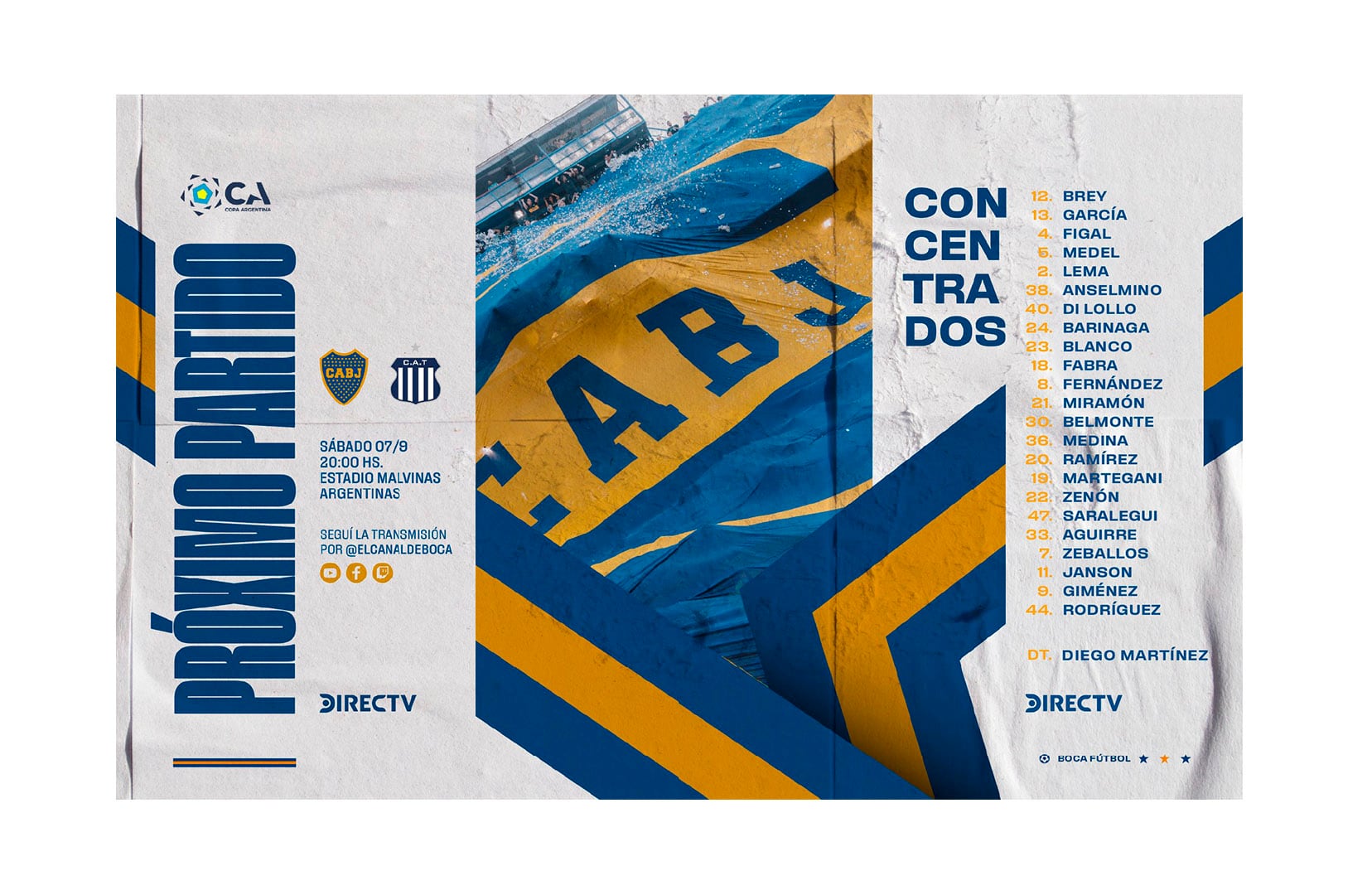 convocados boca