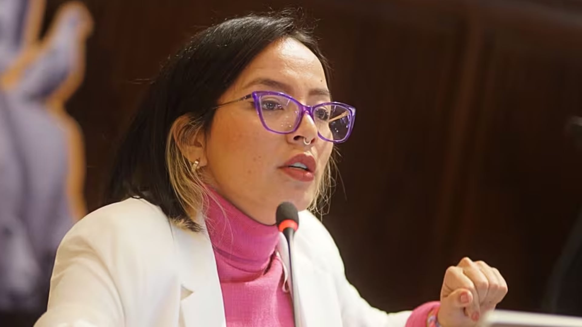 Jennifer Pedraza criticó postulación de Gregorio Eljach para procurador General: “No todo vale”