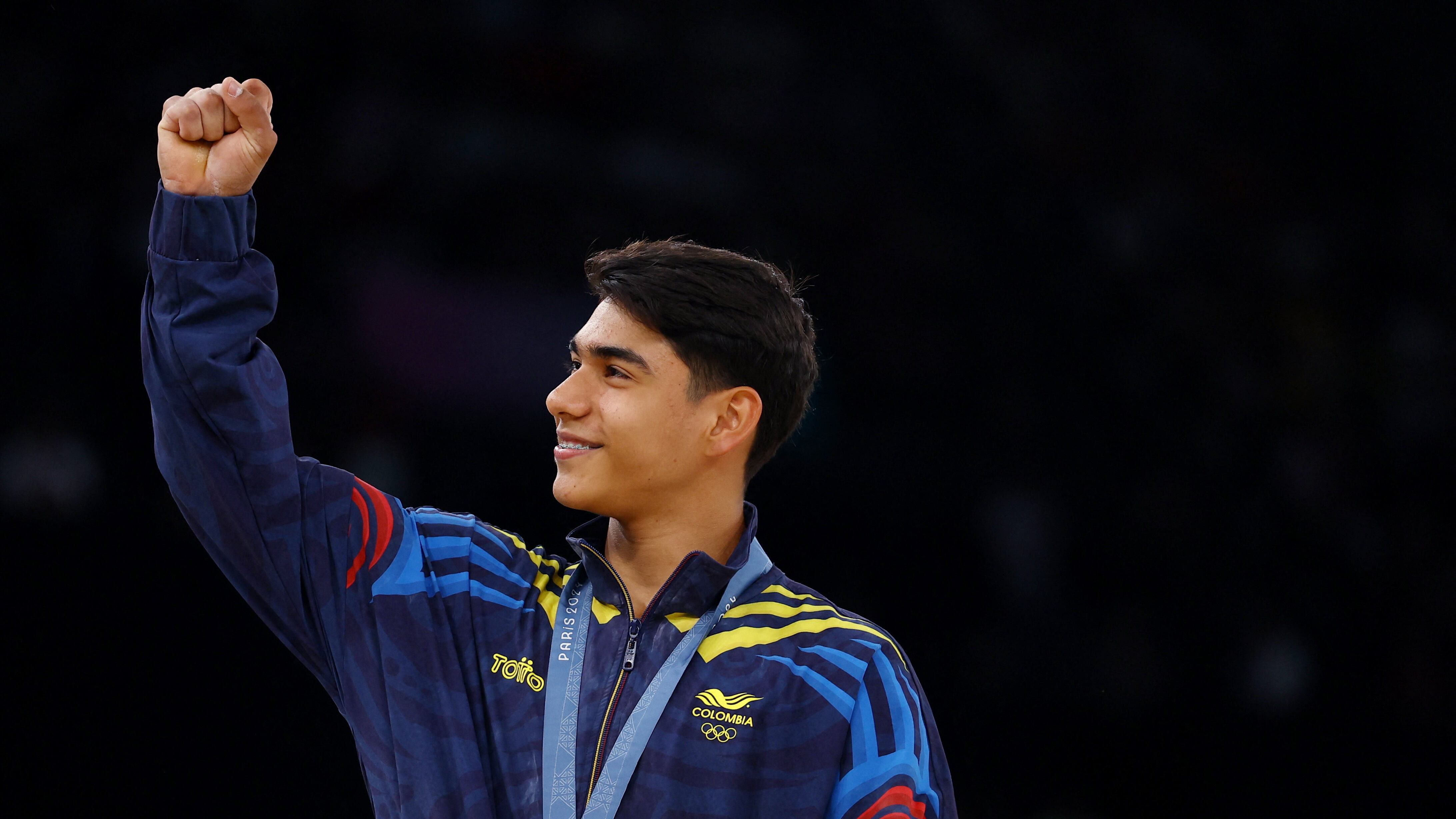 Ángel Barajas medallista olímpico colombiano - crédito Hannah Mckay/REUTERS