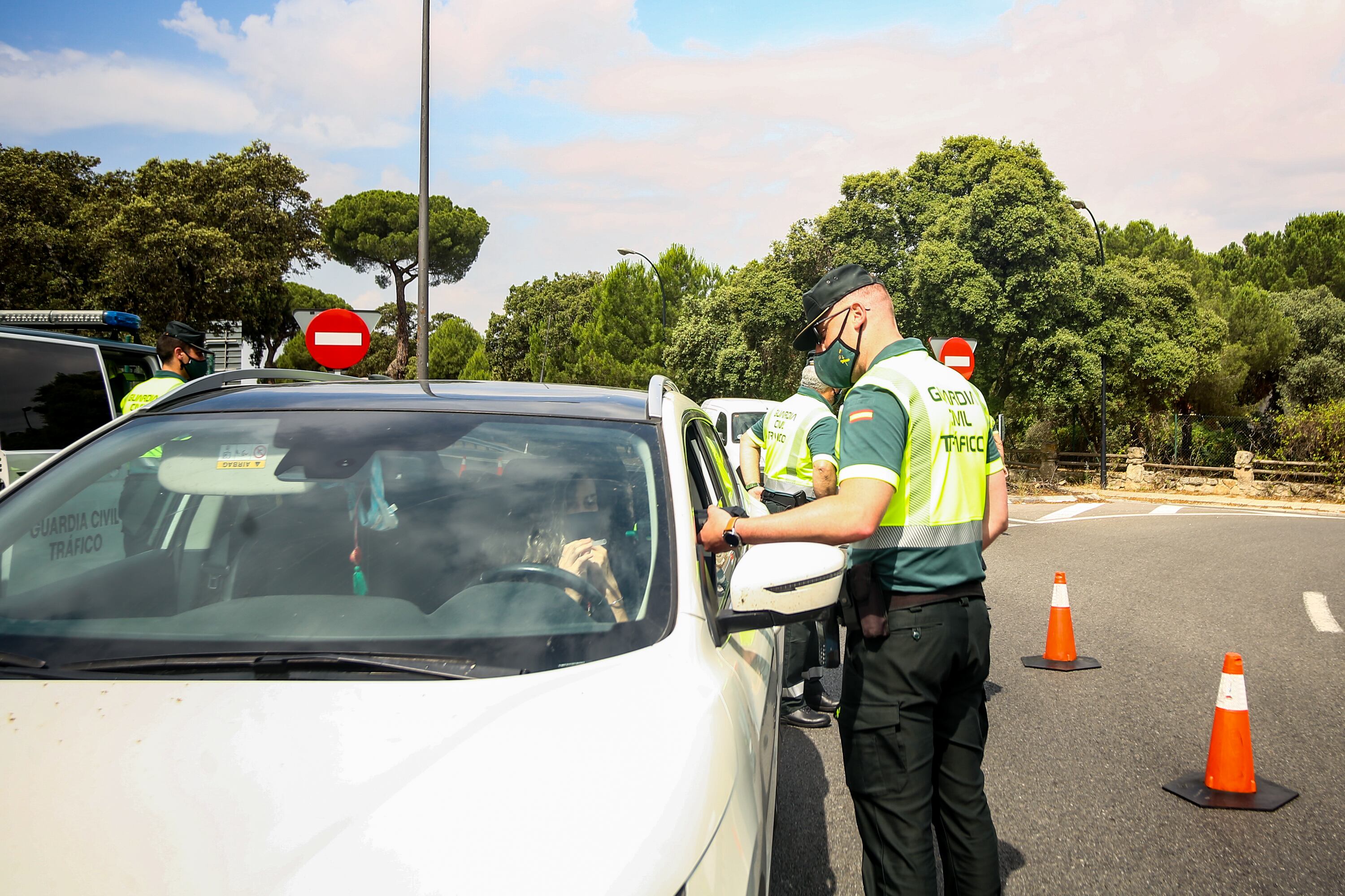 Control de drogas de la policía. (Ricardo Rubio/Europa Press)
