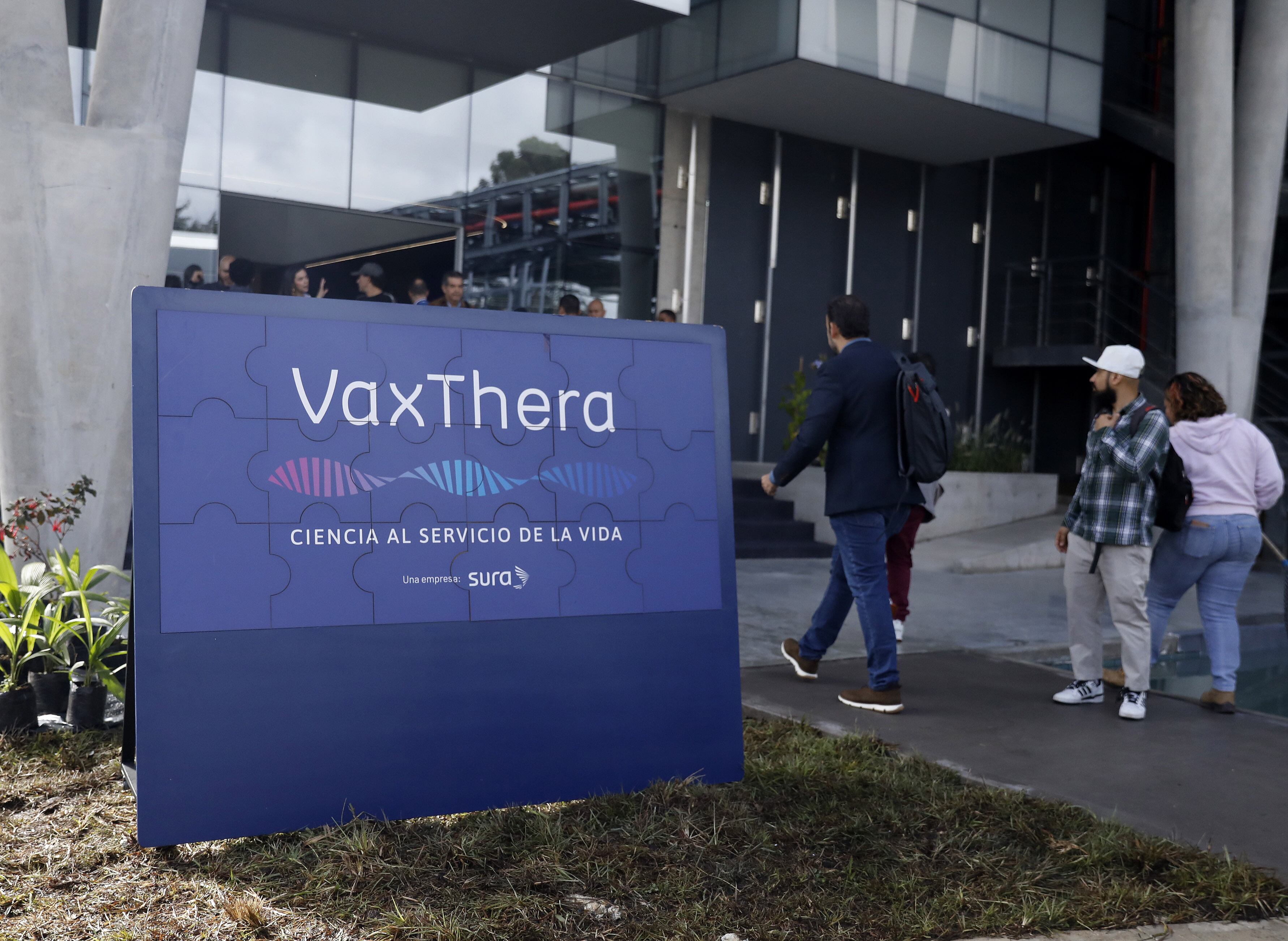 VaxThera, del Grupo Sura, consigue patente en EE. UU. para vacuna universal contra el covid-19 - crédito Luis Eduardo Noriega Arboleda/EFE
